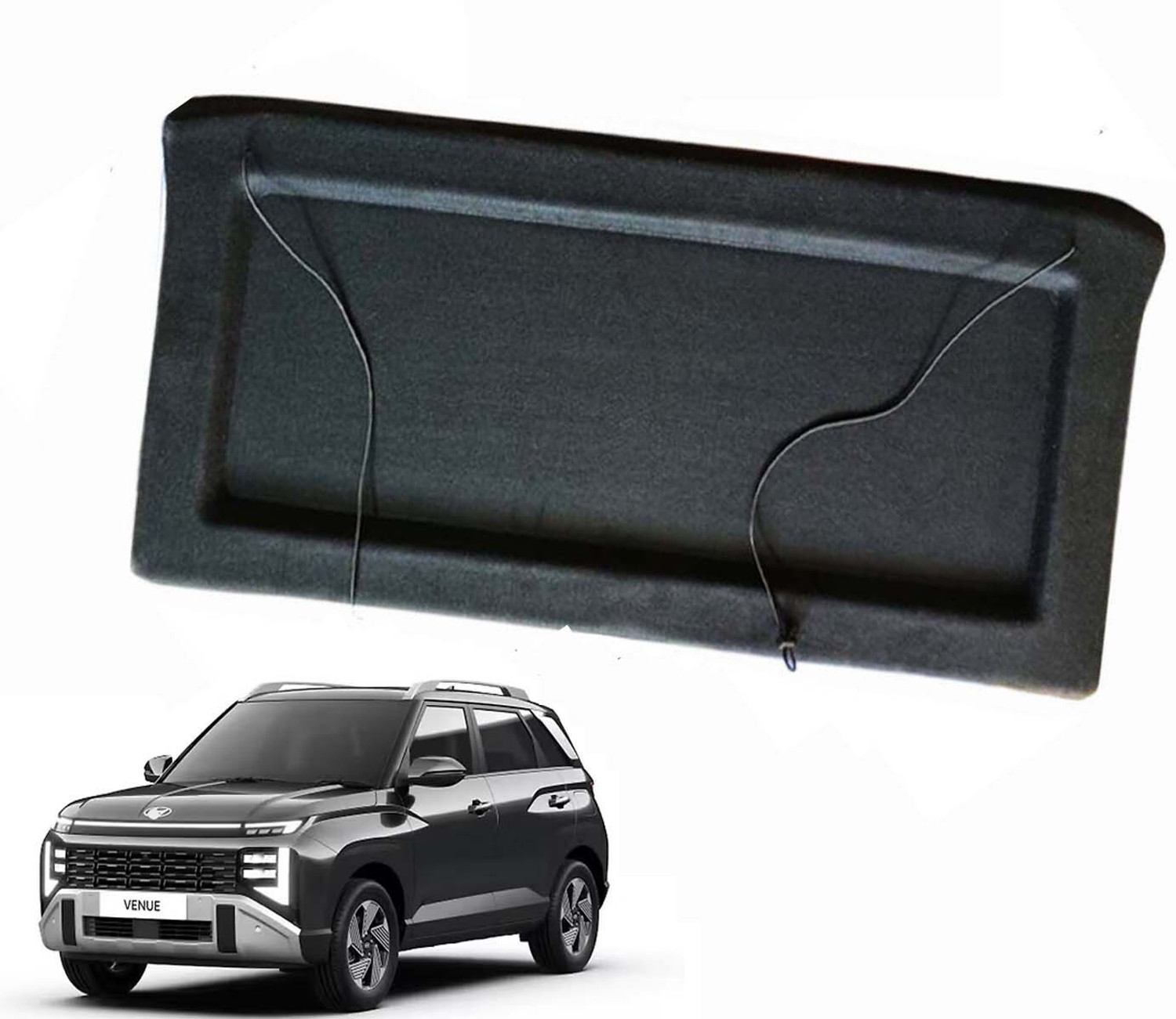 Image of Auto E-Shopping Plastic Tray Mat For Hyundai Venue