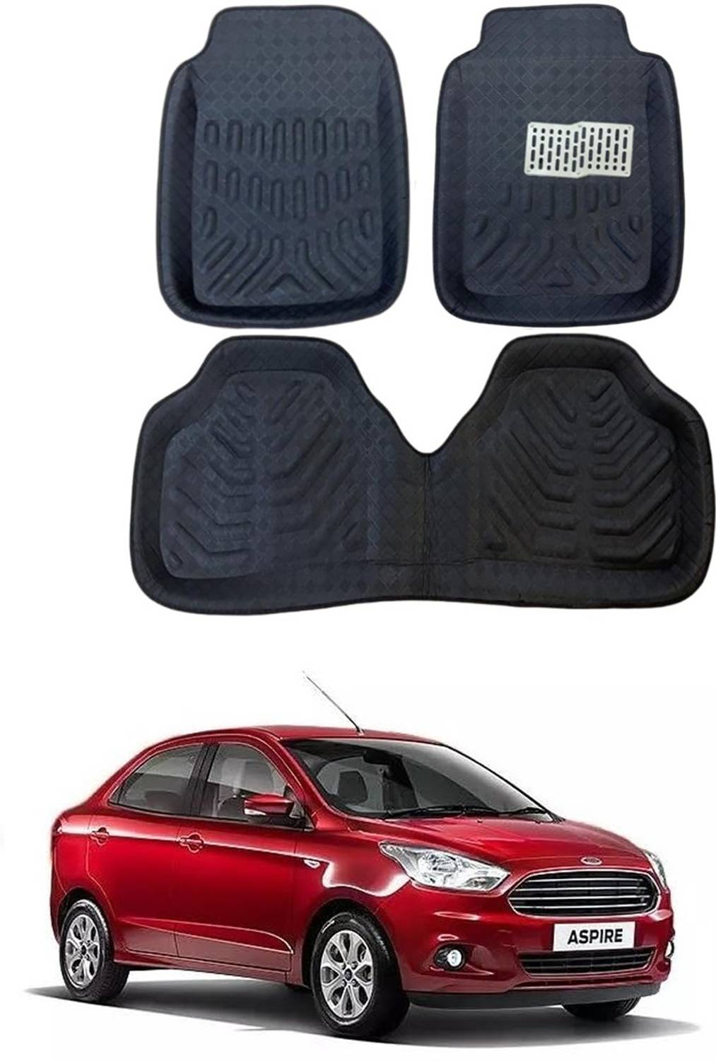 ARNEJA Polyutherine 3D Mat For  Ford Aspire