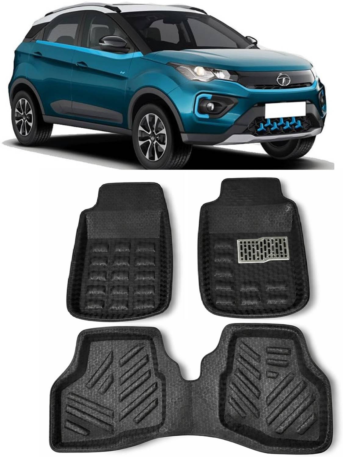 ARNEJA Polyutherine 3D Mat For  Tata Nexon EV