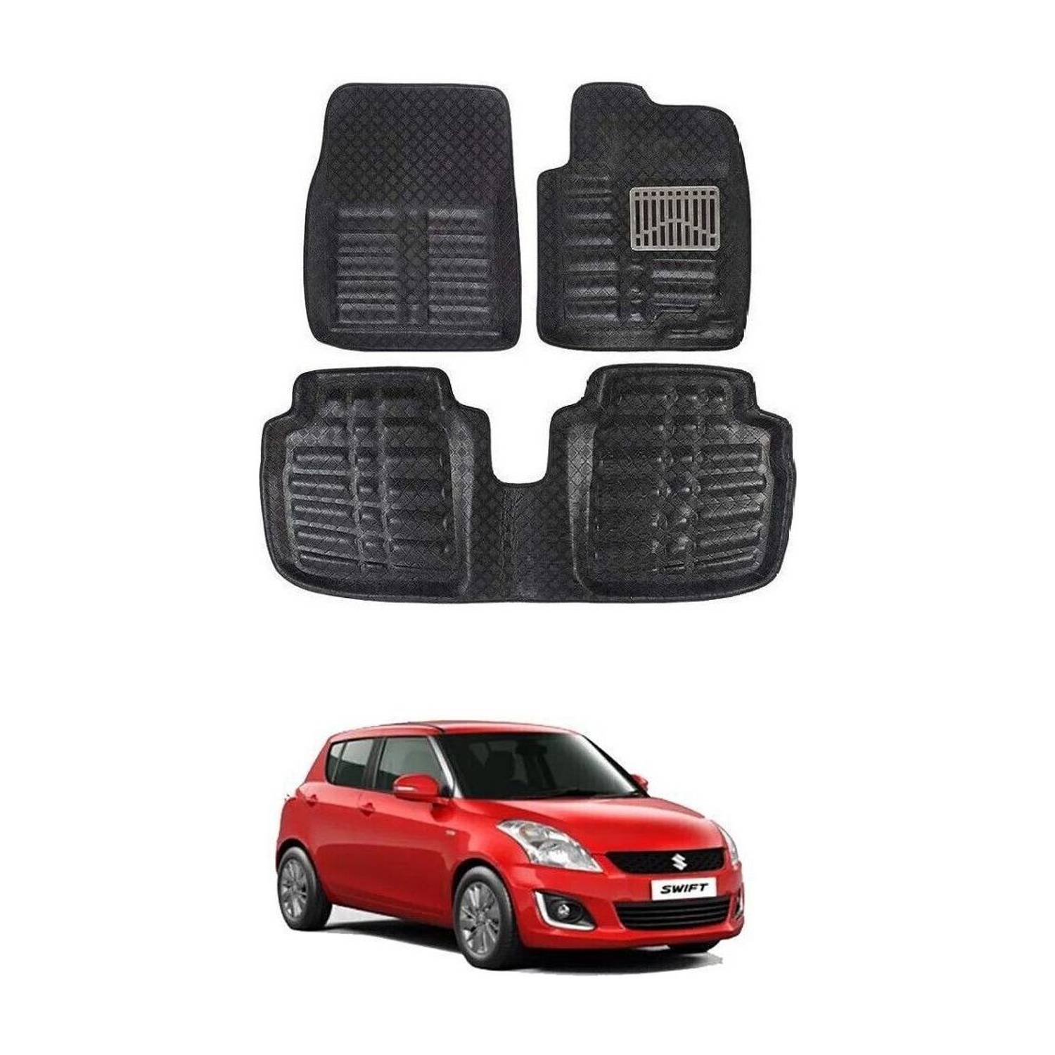 arneja trading company Polyutherine 3D Mat For Maruti Suzuki Swift