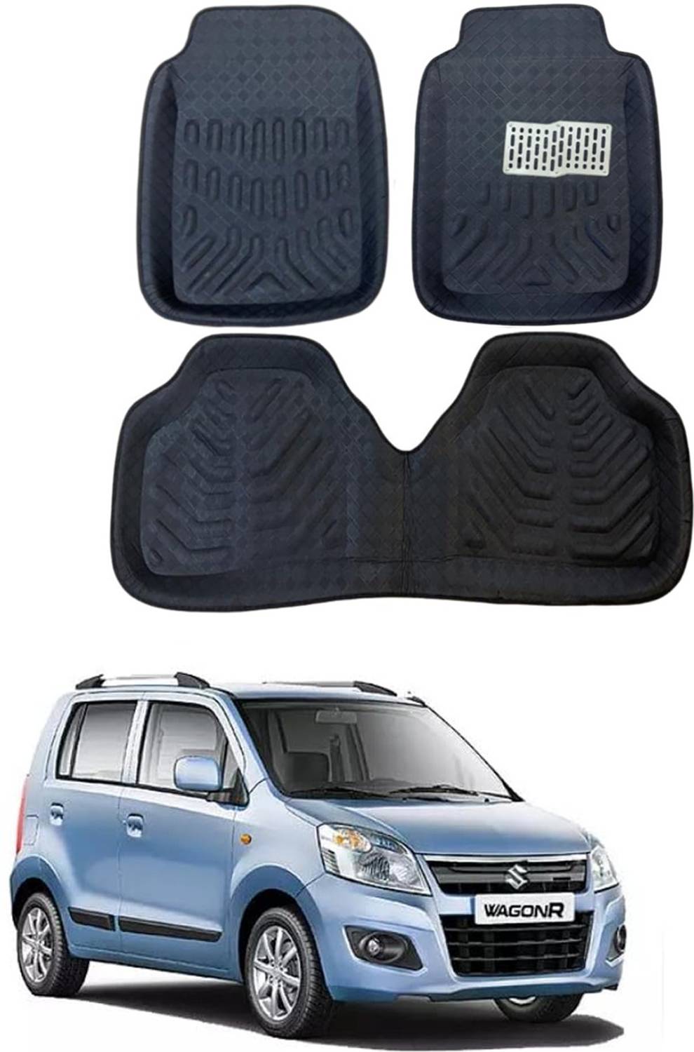 ARNEJA Polyutherine 3D Mat For  Maruti Suzuki WagonR