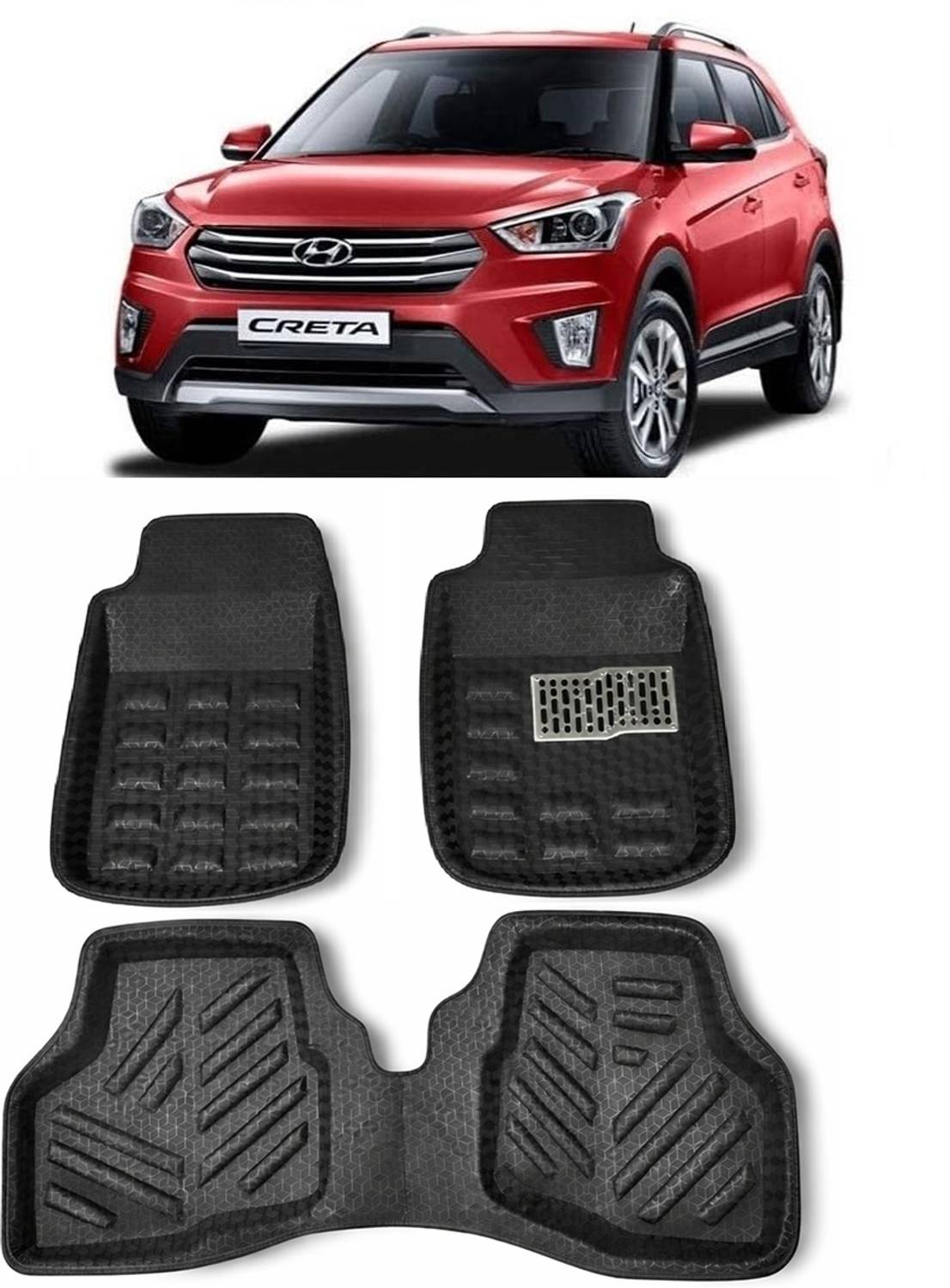 ARNEJA Polyutherine 3D Mat For Hyundai Creta