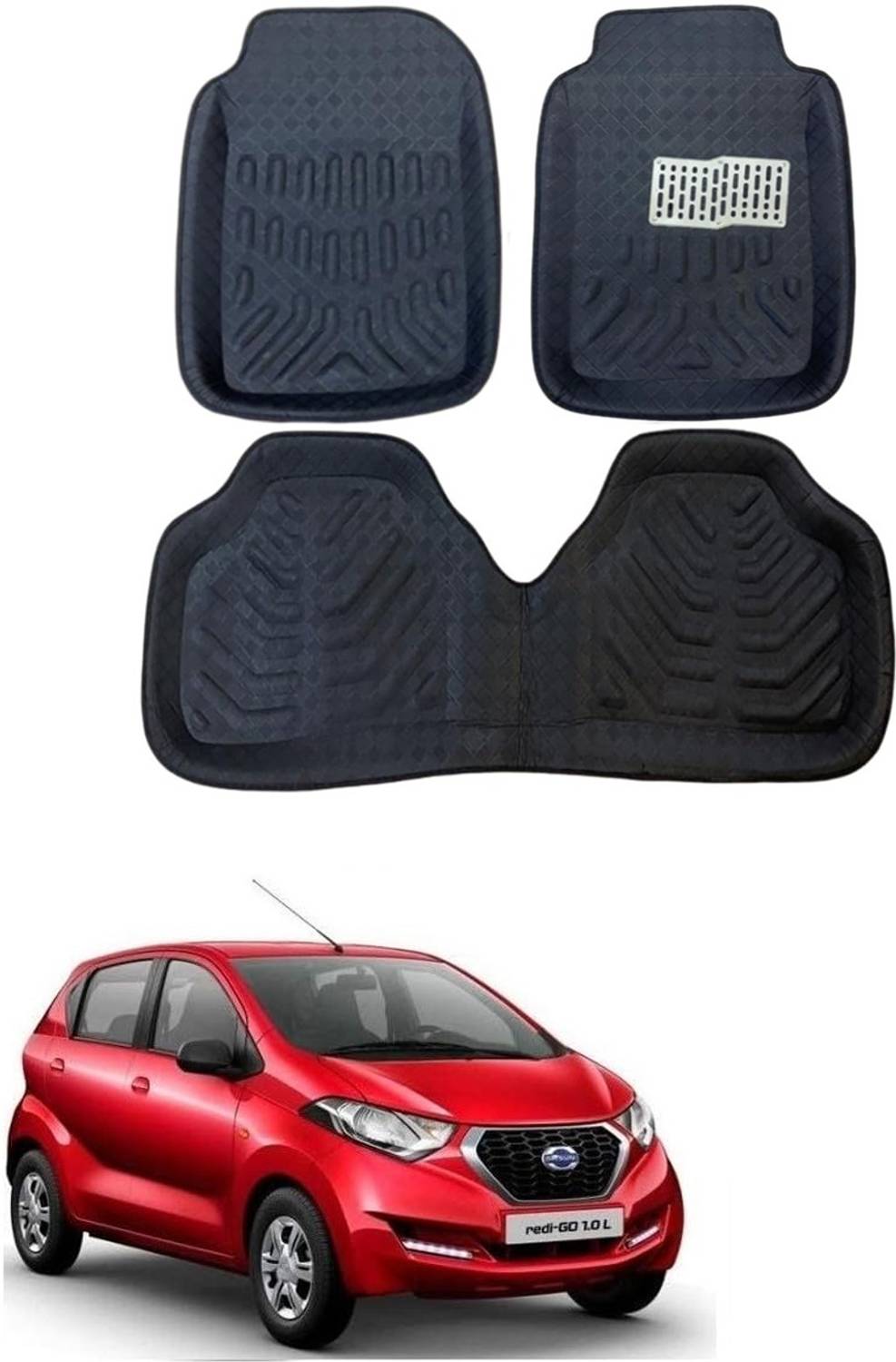 ARNEJA Polyutherine 3D Mat For Datsun Redi GO