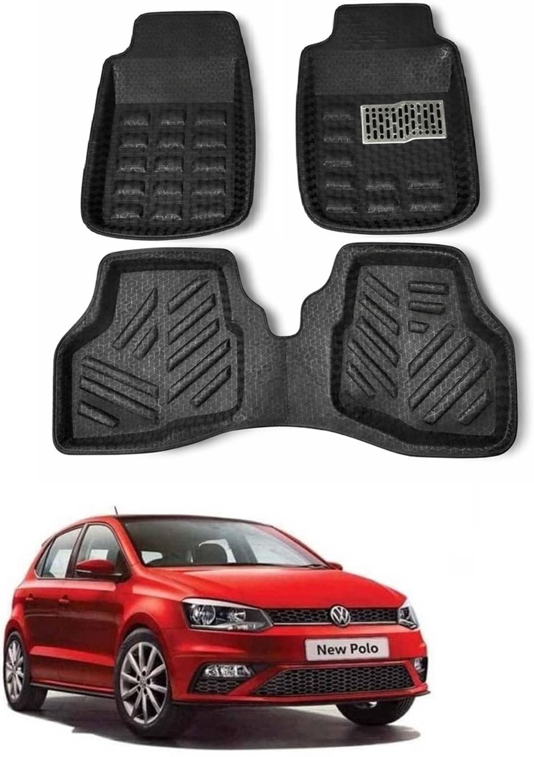 ARNEJA Polyutherine 3D Mat For Volkswagen Polo