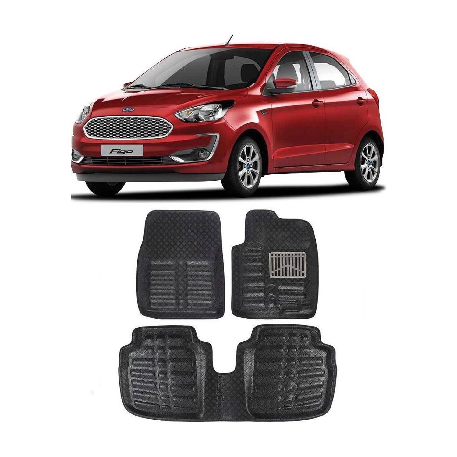 ARNEJA Polyutherine 3D Mat For  Ford Figo