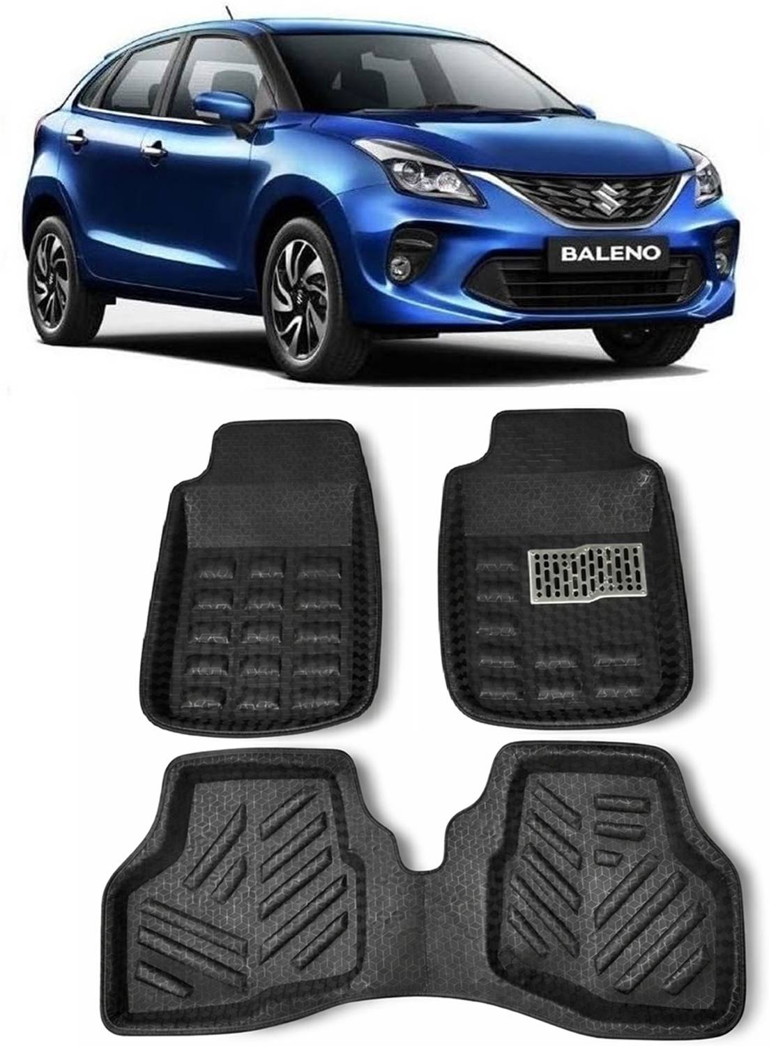 Arnejaa Polyutherine 3D Mat For  Maruti Suzuki Baleno