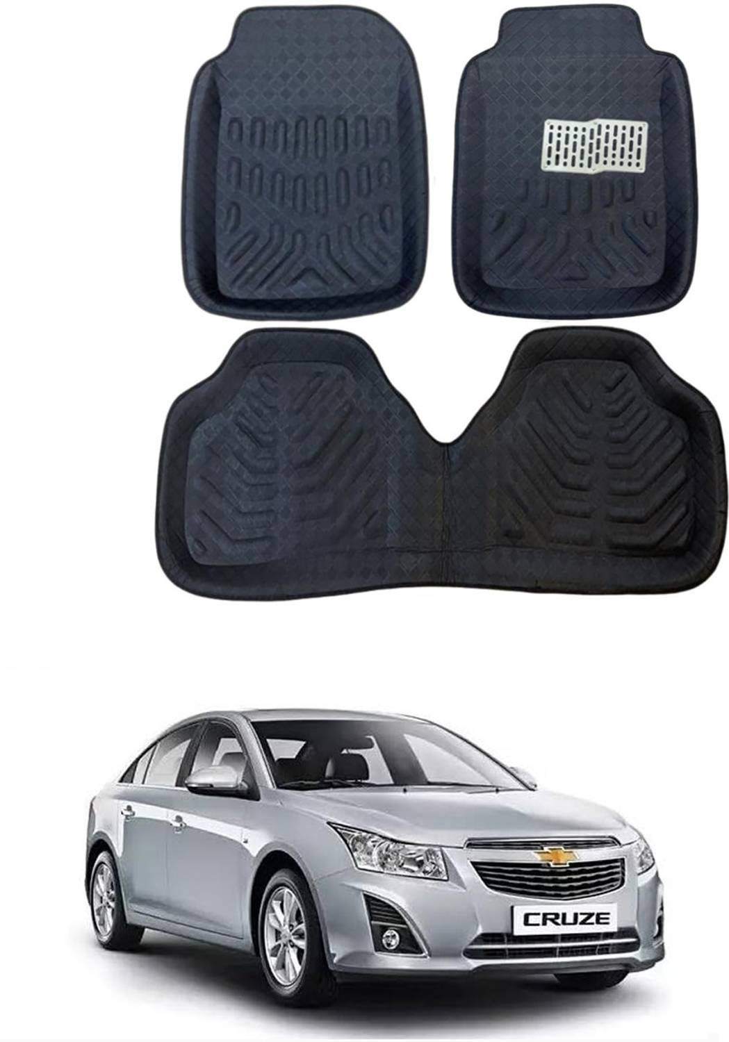 ARNEJA Polyutherine 3D Mat For Chevrolet Cruze