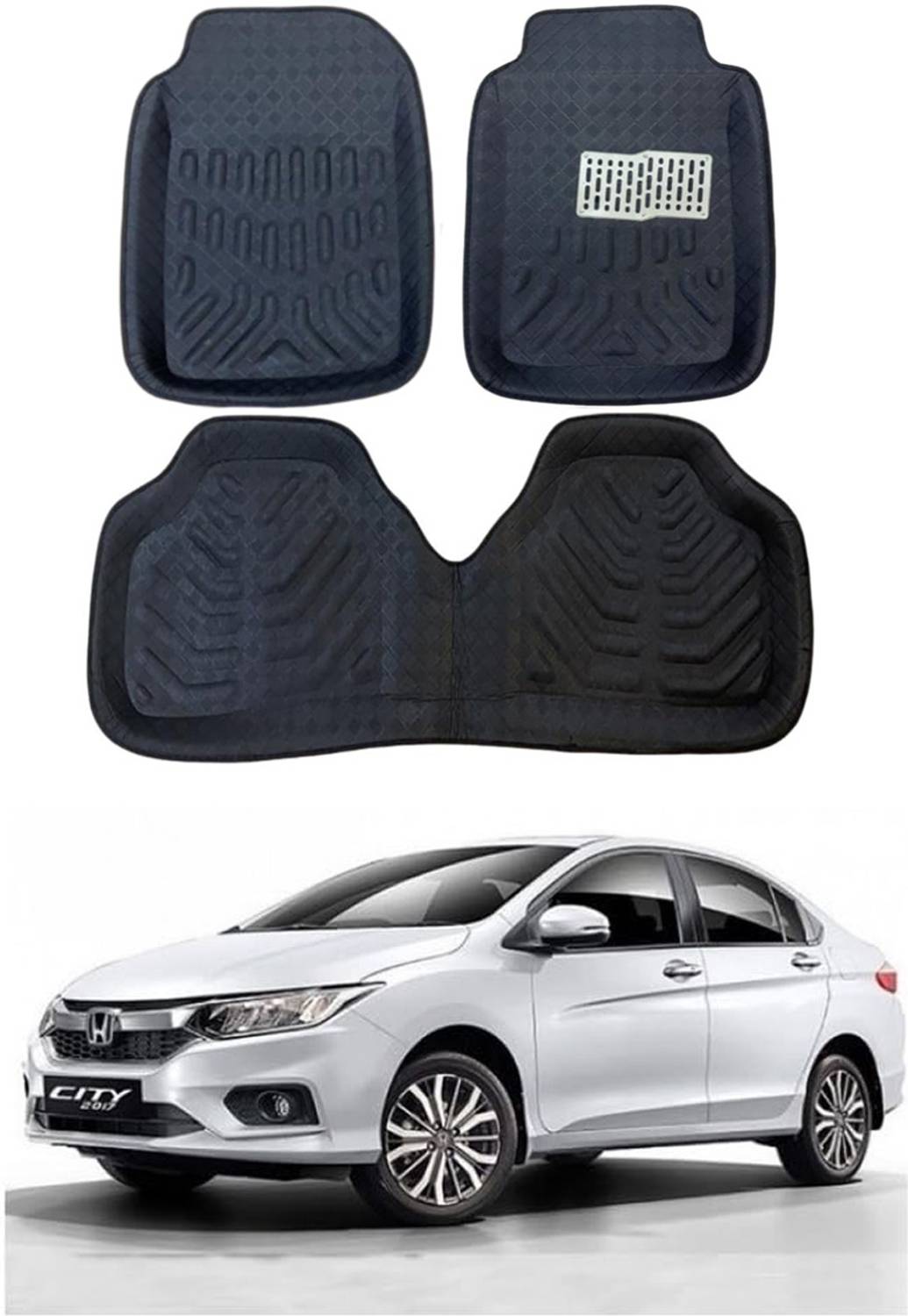 ARNEJA Polyutherine 3D Mat For  Honda City i-Dtec