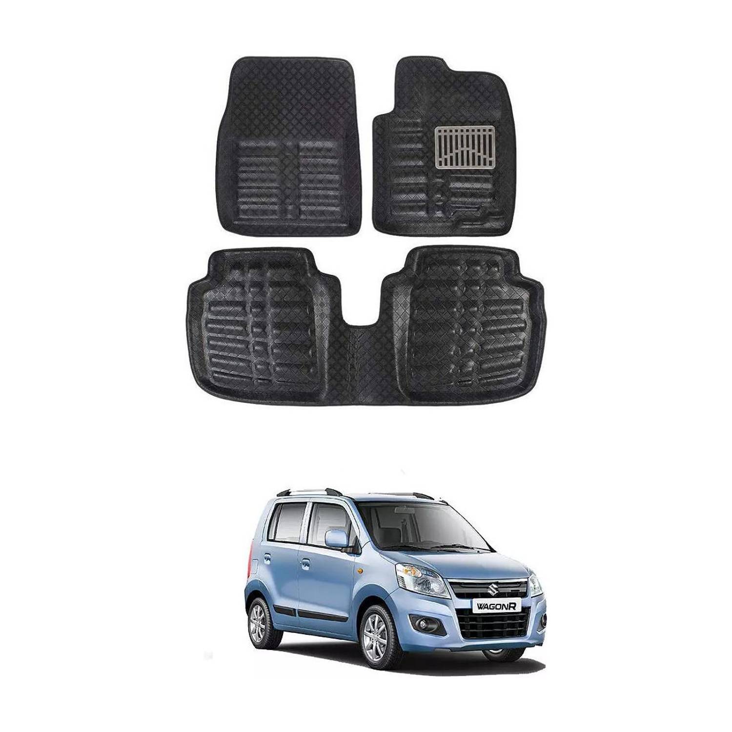 ARNEJA Polyutherine 3D Mat For  Maruti Suzuki WagonR