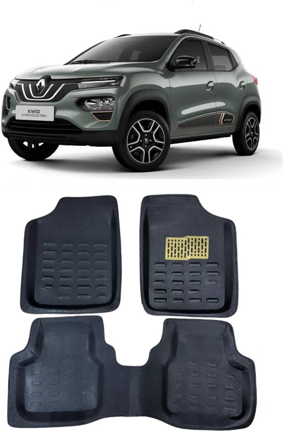ARNEJA Polyutherine 3D Mat For  Renault Kwid EV