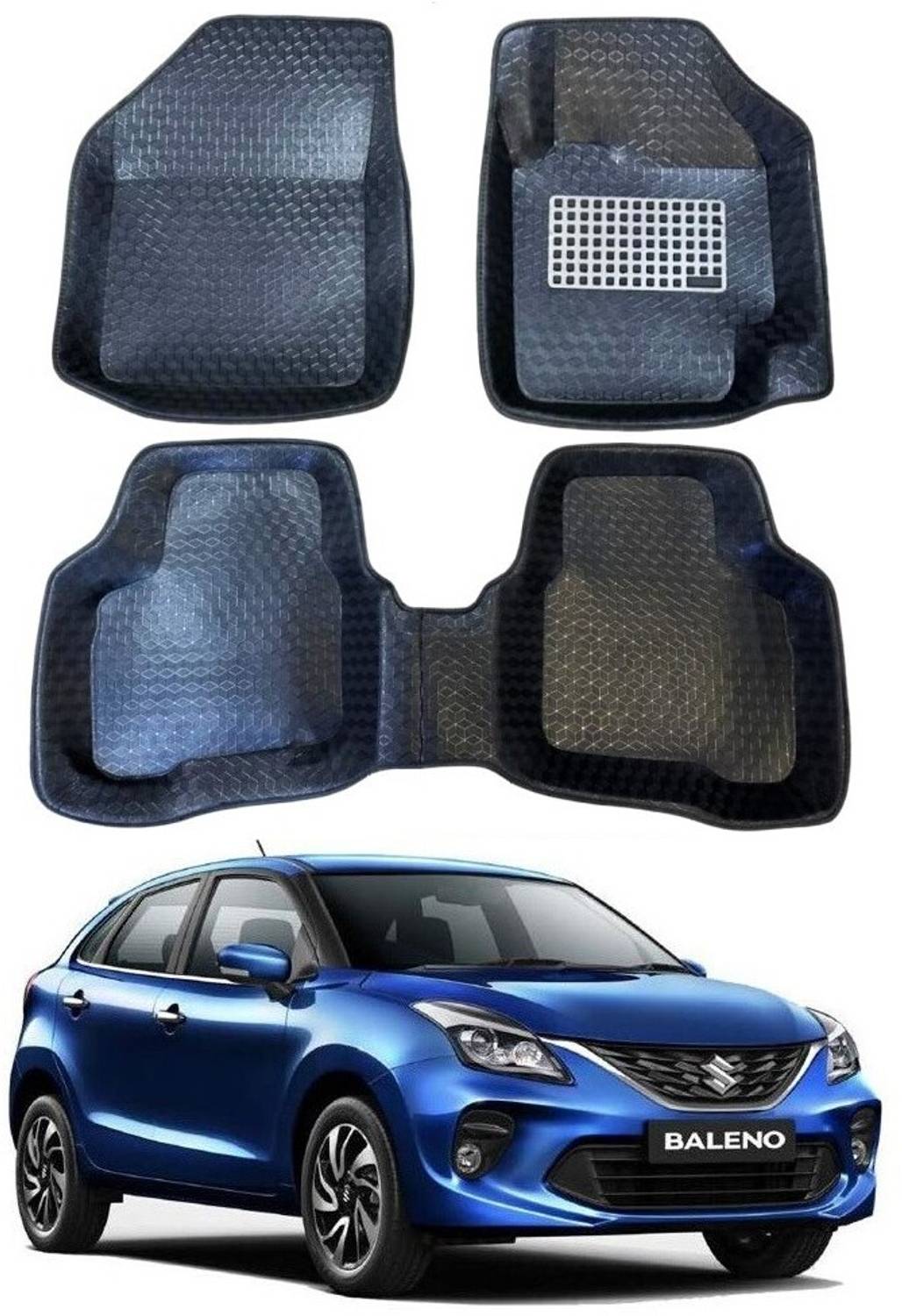 arneja trading company Polyutherine 5D Mat For Maruti Suzuki Baleno