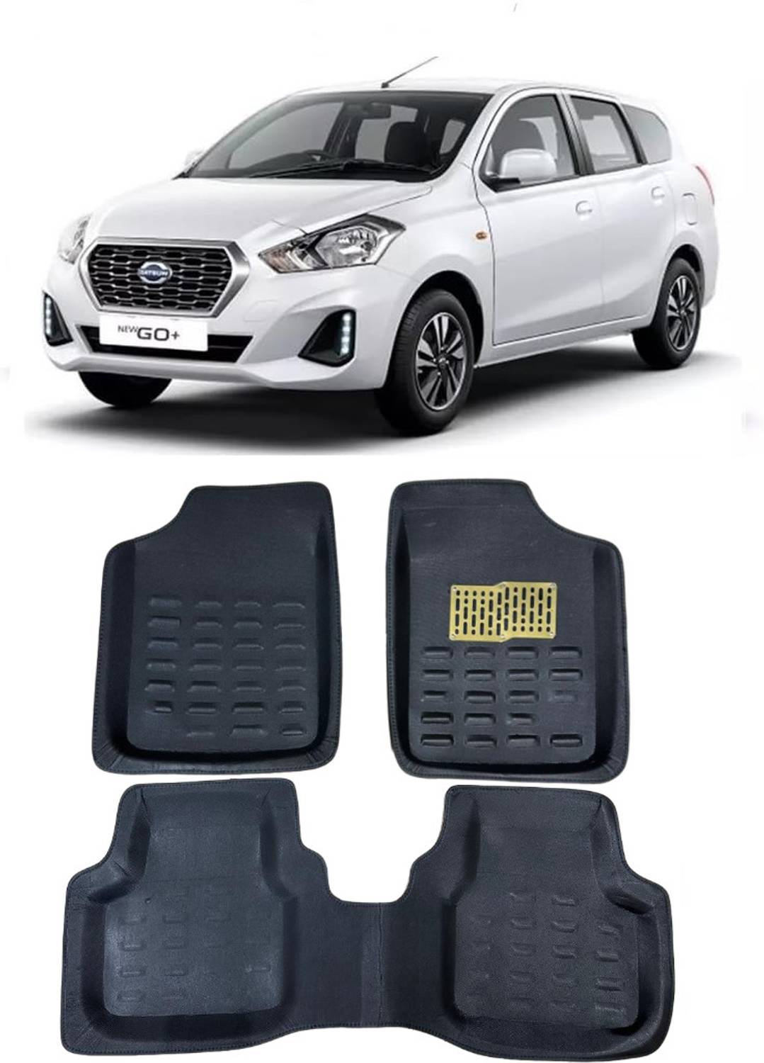 ARNEJA Polyutherine 3D Mat For  Datsun Go+