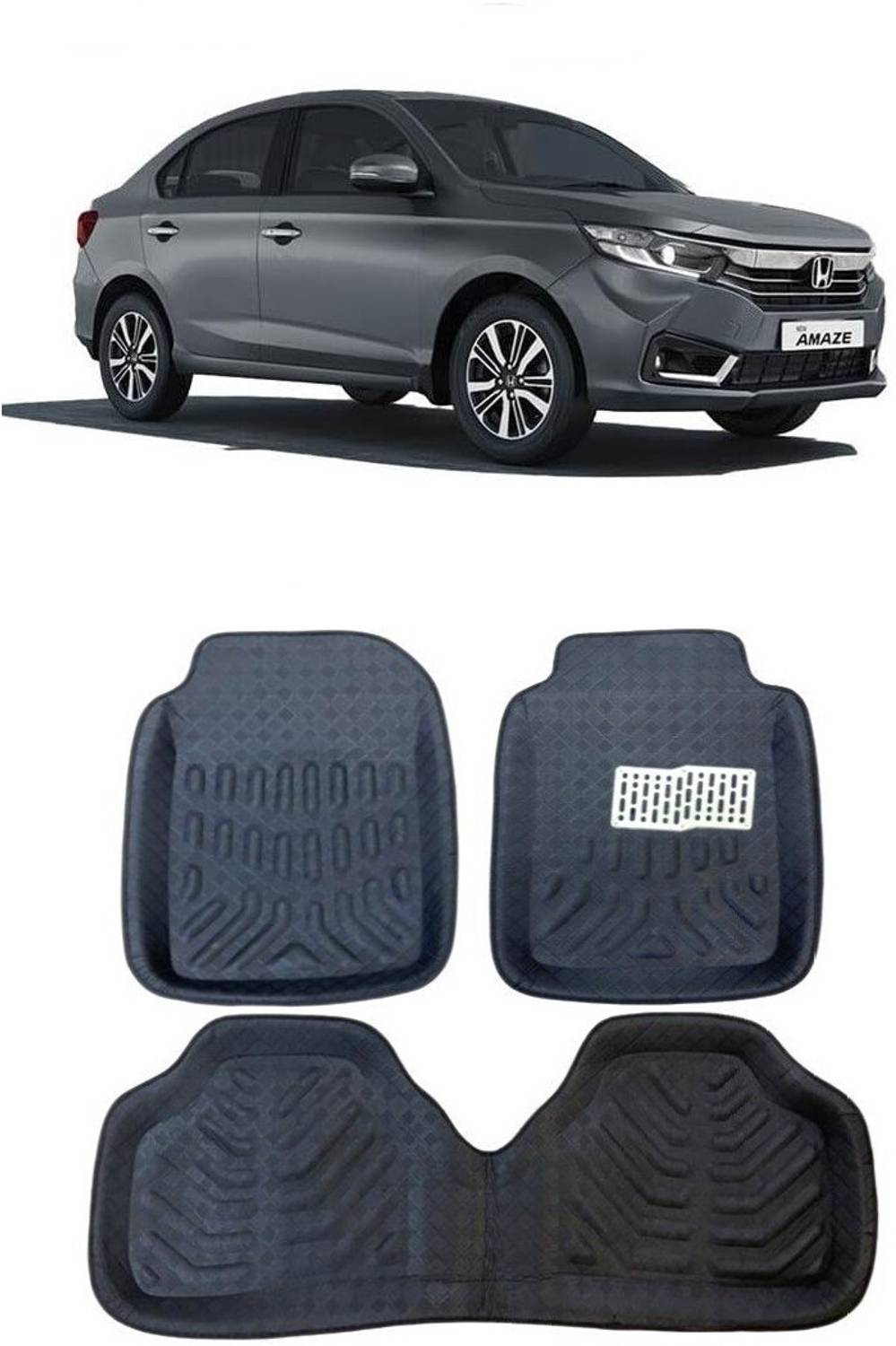 ARNEJA Polyutherine 3D Mat For Honda Amaze