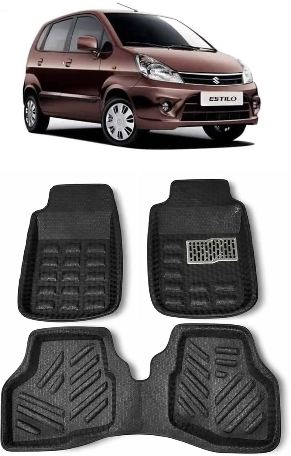 arneja trading company Polyutherine 3D Mat For Maruti Suzuki Zen Estilo