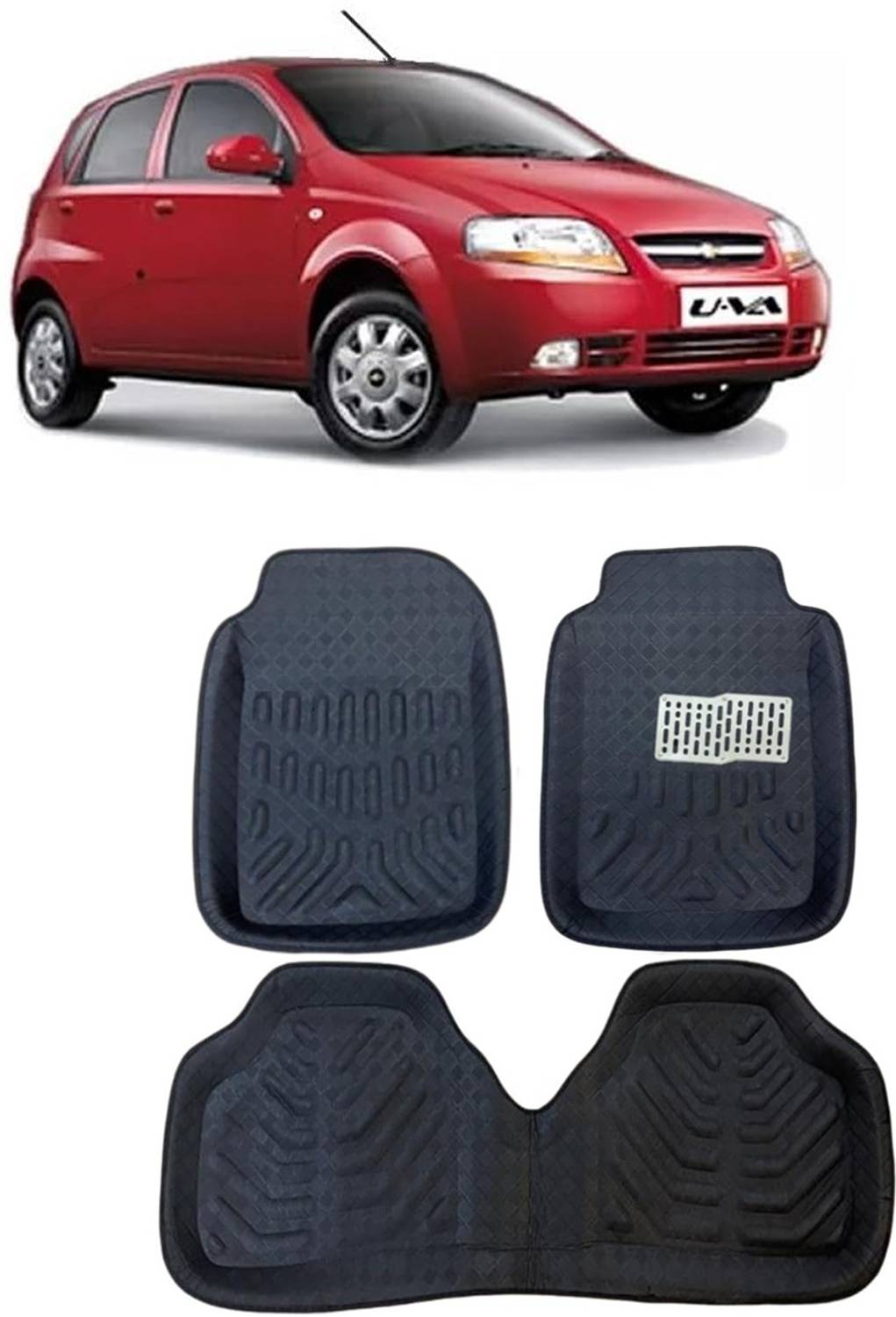 Arnejaa Polyutherine 3D Mat For Chevrolet Aveo U VA