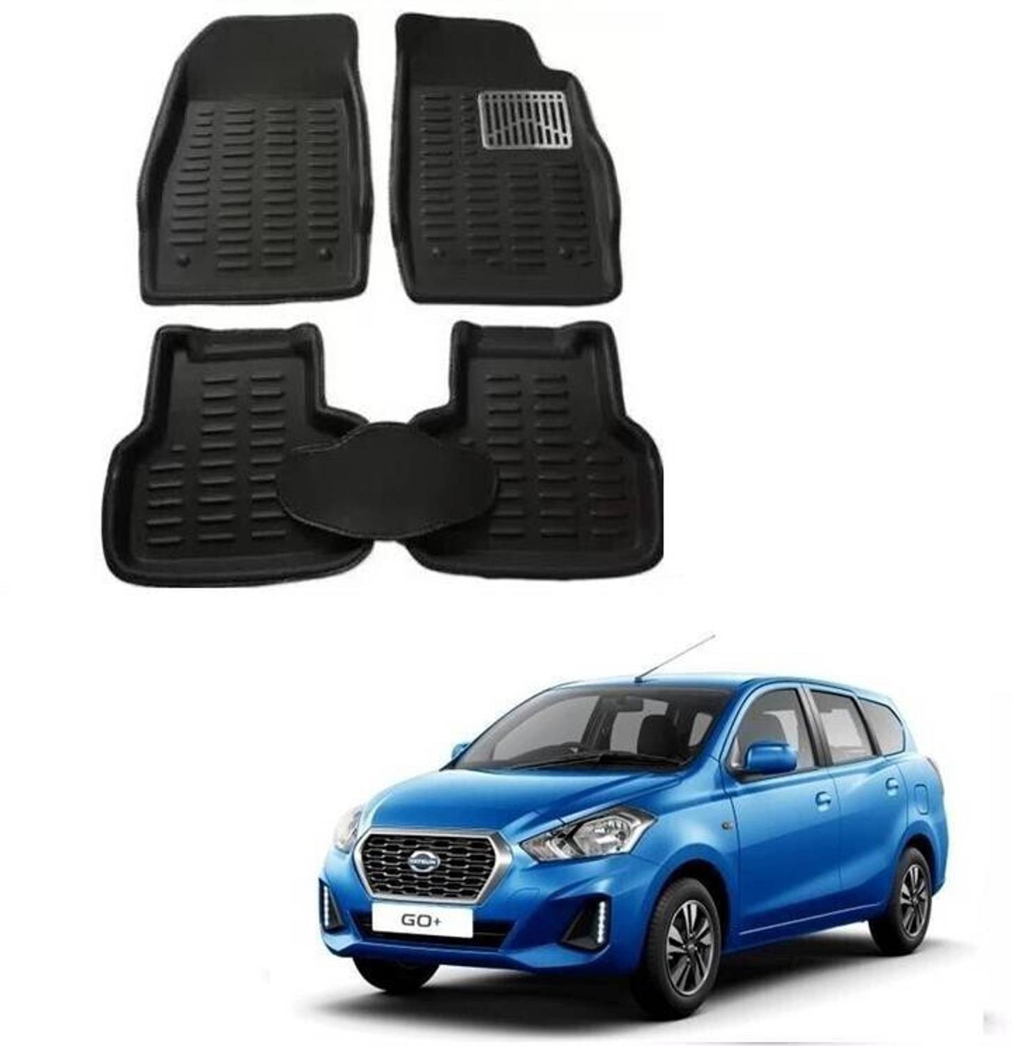 arneja trading company Polyutherine 3D Mat For Datsun Go+