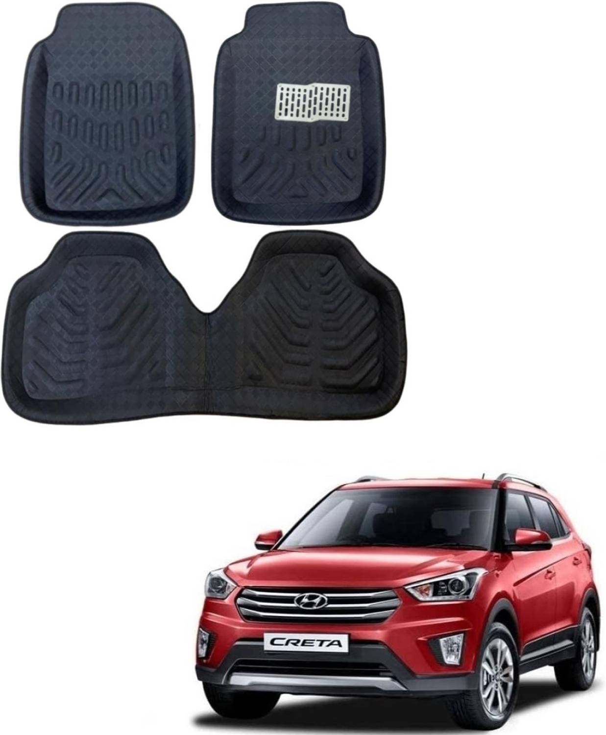 ARNEJA Polyutherine 3D Mat For  Hyundai Creta