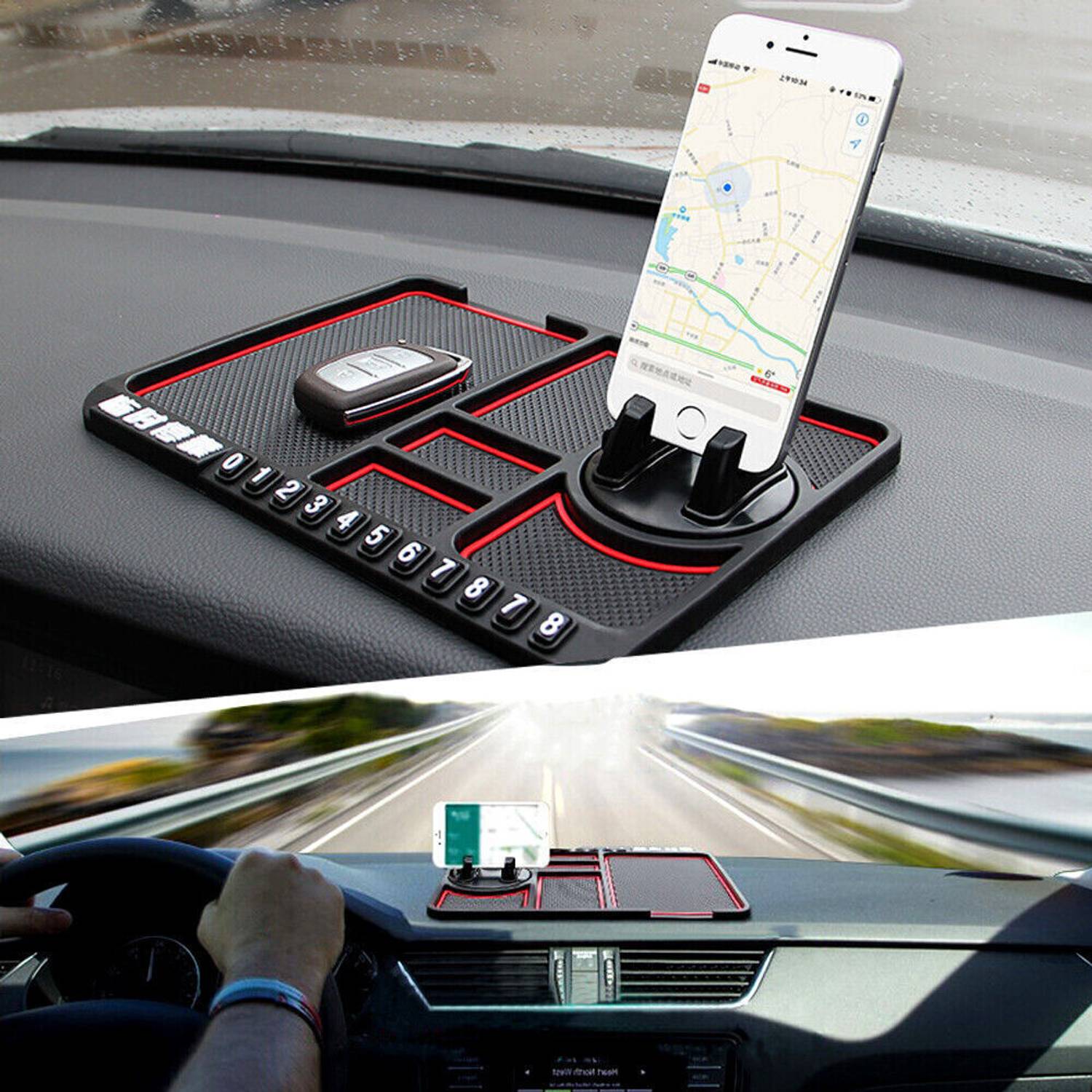 ANiiTEK Silicone Standard Mat For Universal For Car