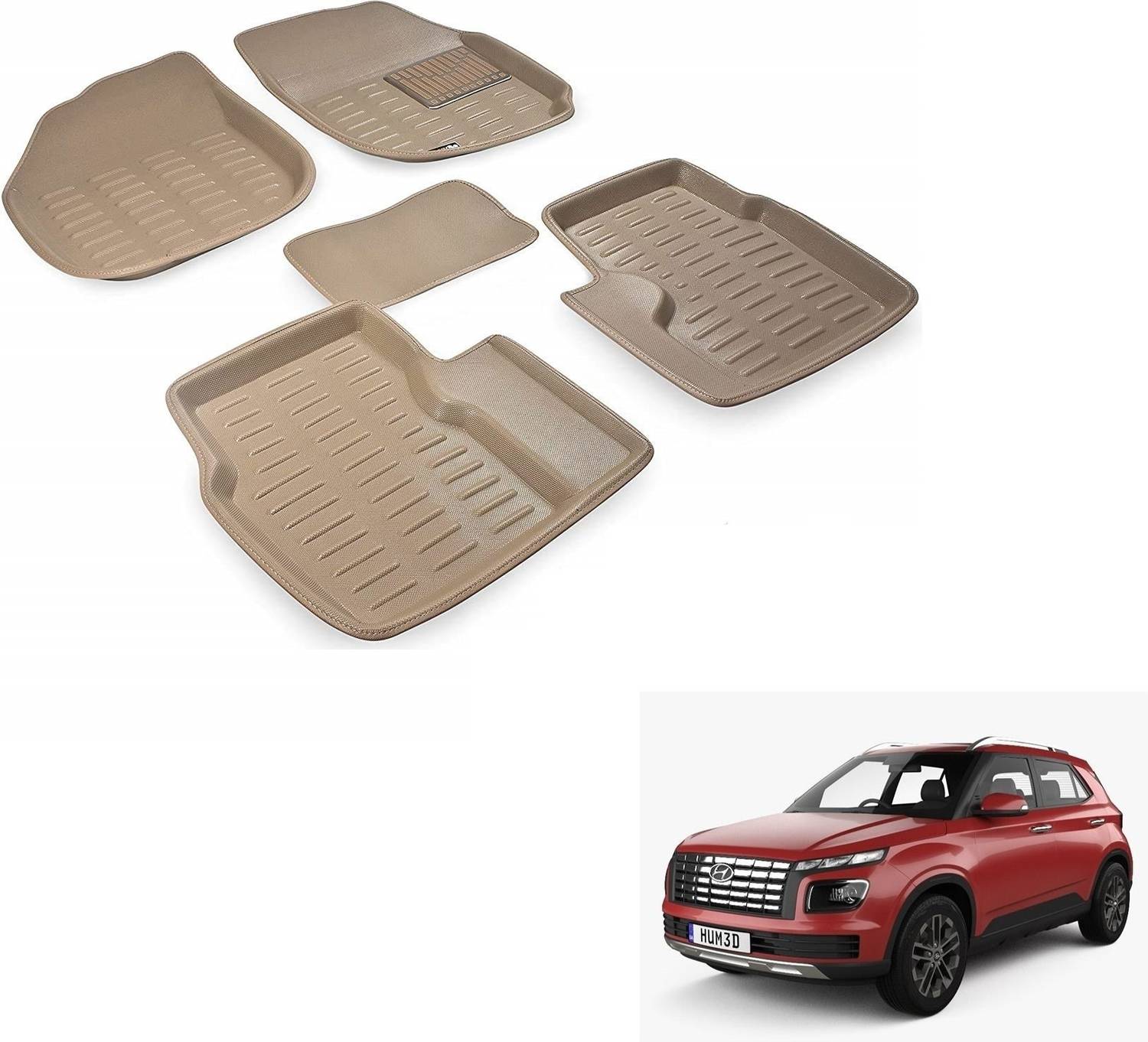 AuTO ADDiCT EVA 3D Mat For  Hyundai Venue
