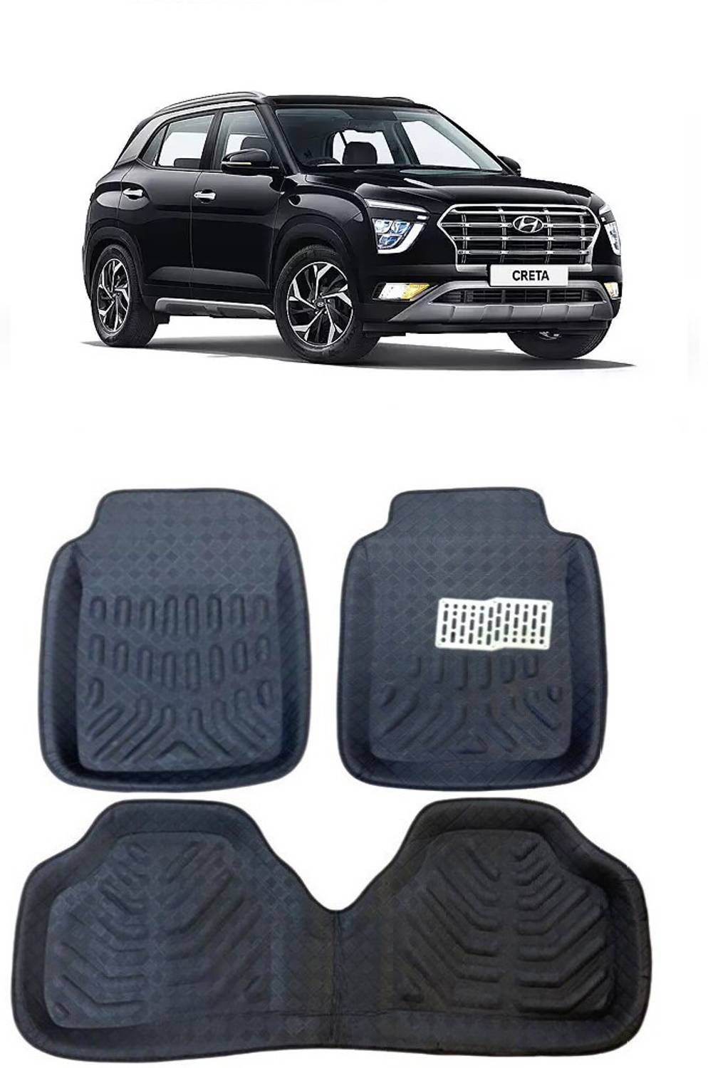 Arnejaa Polyutherine 3D Mat For Hyundai Creta