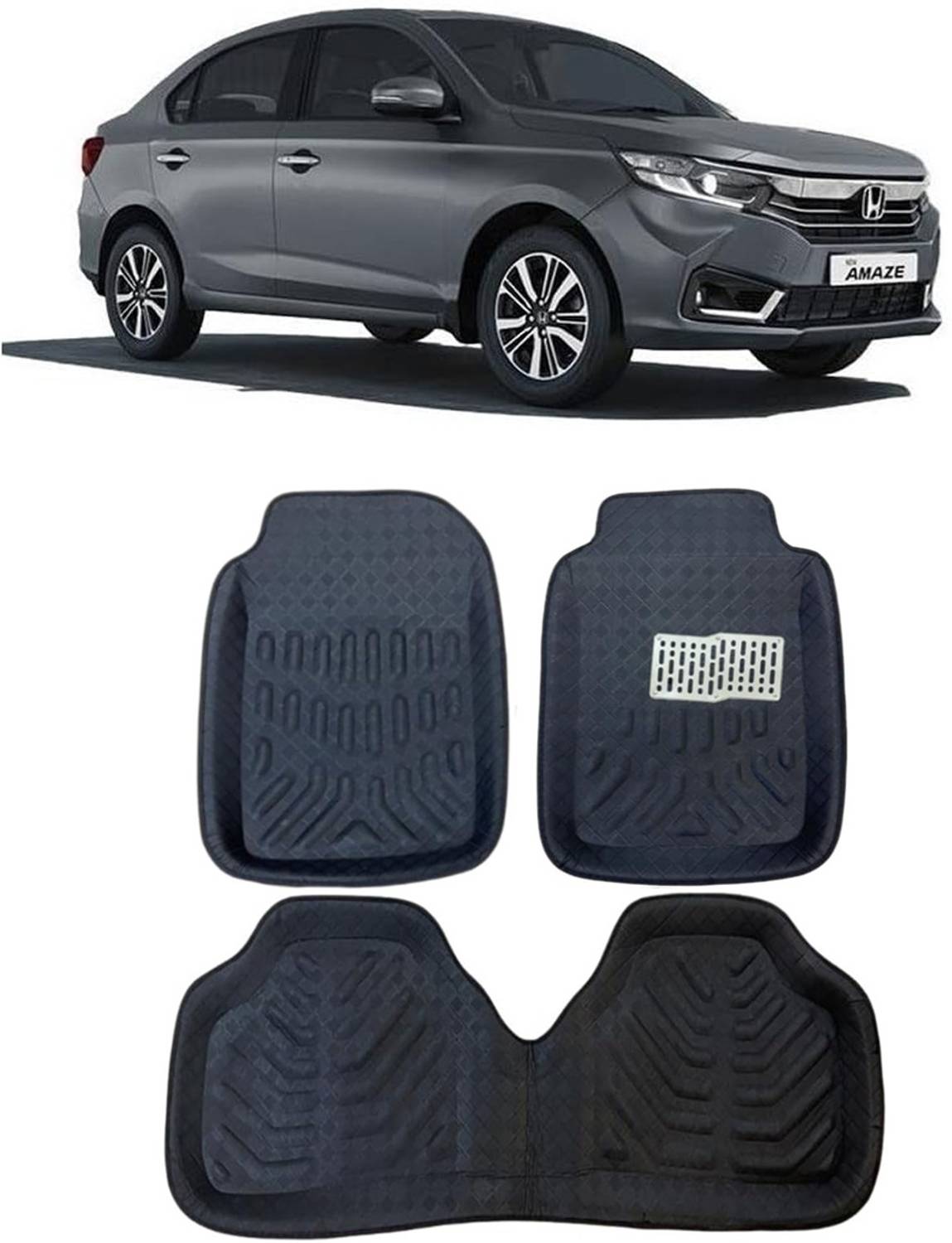 arneja trading company Polyutherine 3D Mat For Honda Amaze