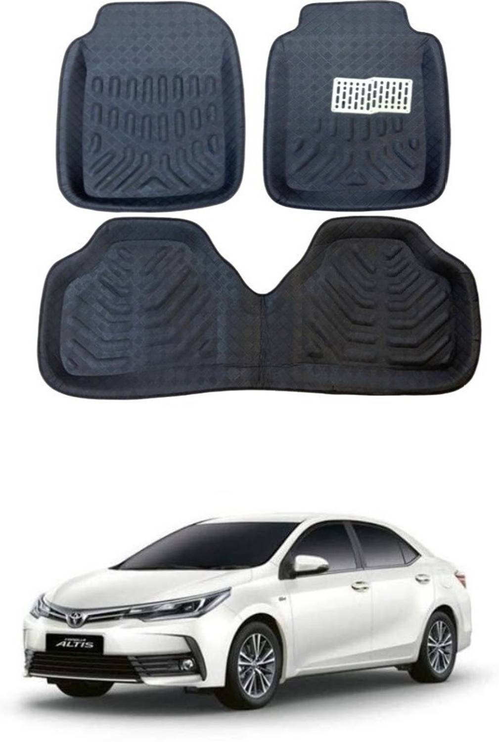 arneja trading company Polyutherine 3D Mat For  Toyota Corolla Altis