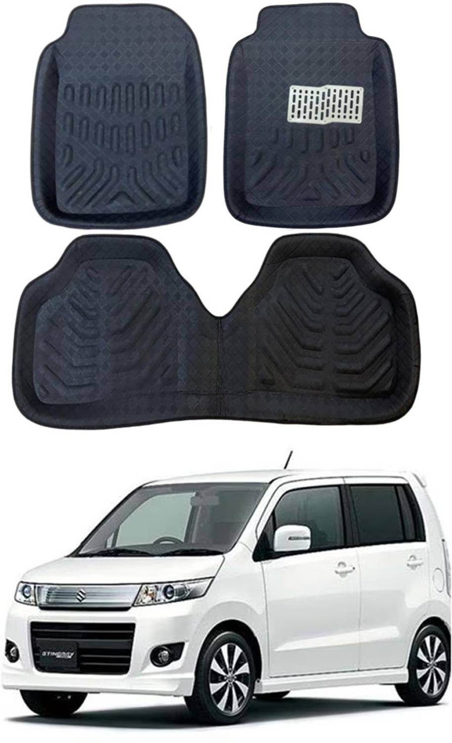 arneja trading company Polyutherine 3D Mat For  Maruti Suzuki WagonR Stingray