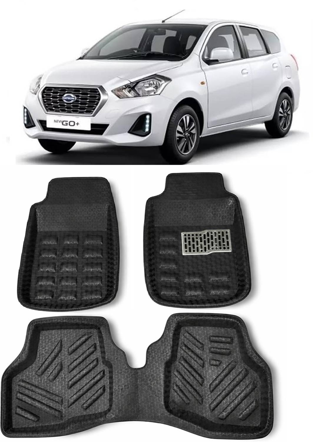 ARNEJA Polyutherine 3D Mat For Datsun Go+