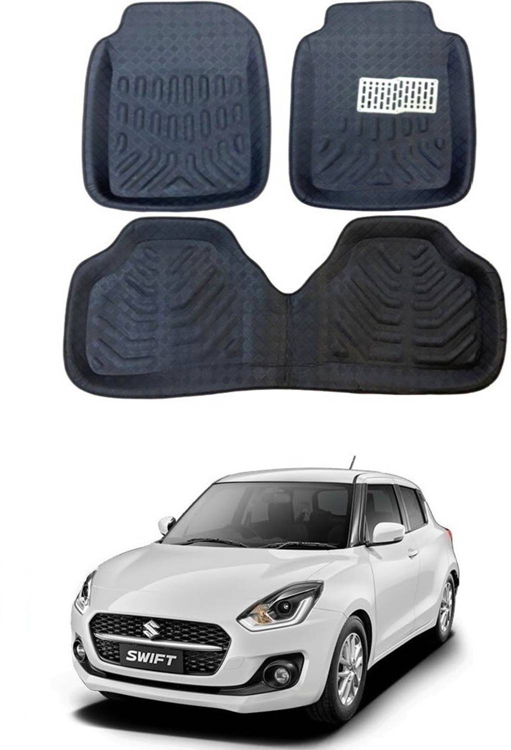 Arnejaa Polyutherine 3D Mat For  Maruti Suzuki New Swift