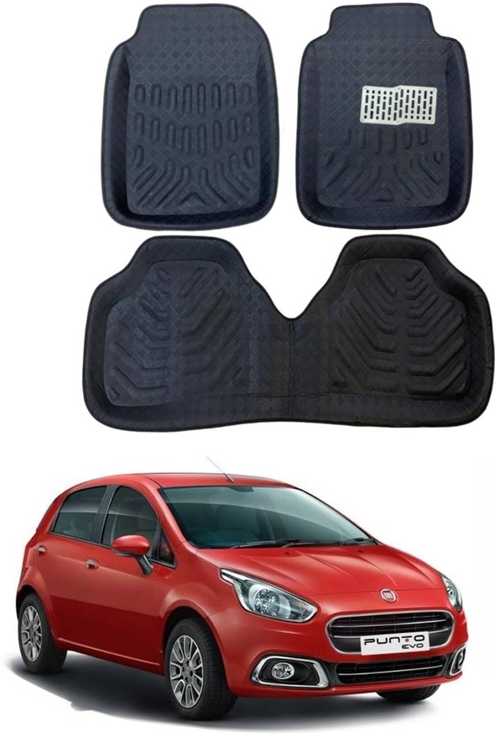 arneja trading company Polyutherine 3D Mat For  Fiat Punto