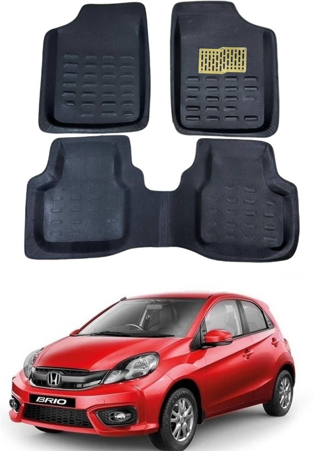 arneja trading company Polyutherine 3D Mat For Honda Brio