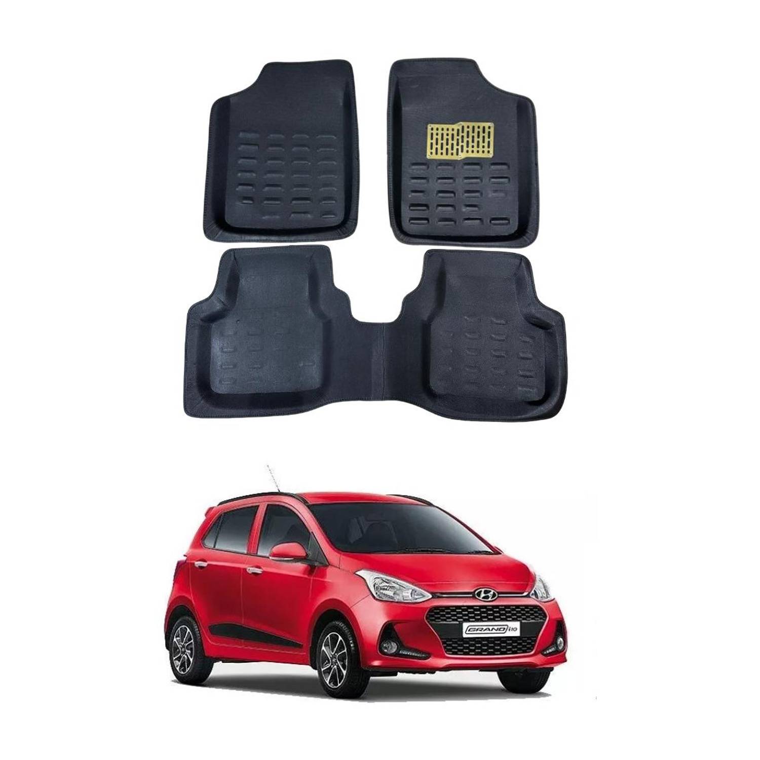 ARNEJA Polyutherine 3D Mat For  Hyundai Grand i10
