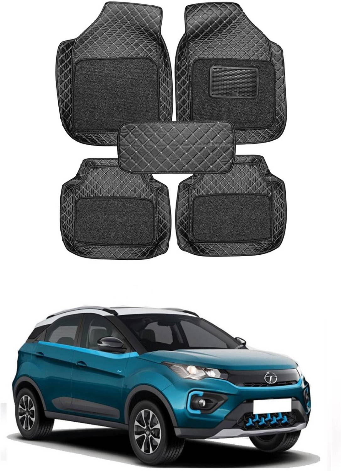 arneja trading company Leatherite 7D Mat For Tata Nexon EV
