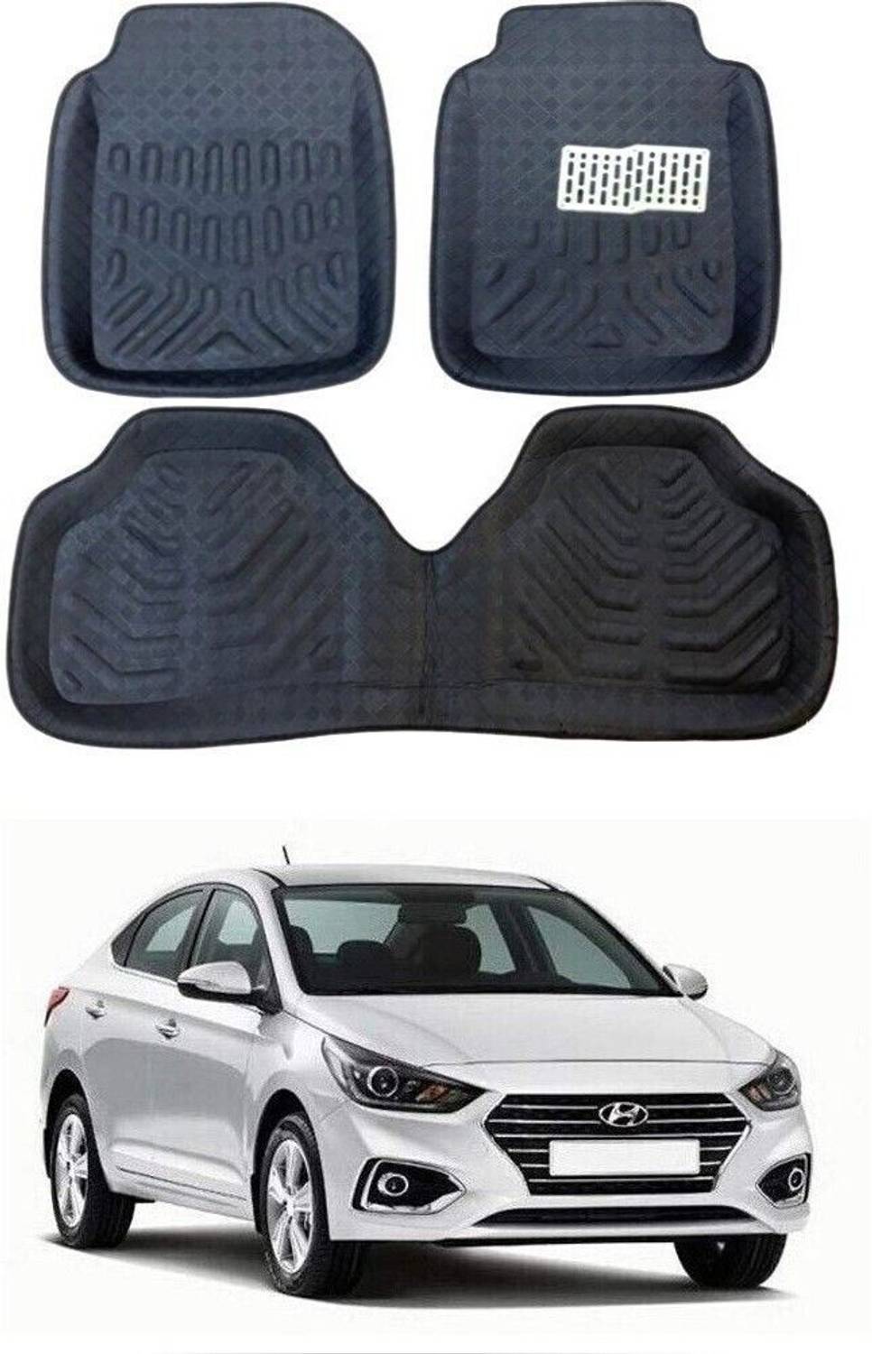 ARNEJA Polyutherine 3D Mat For Hyundai Verna