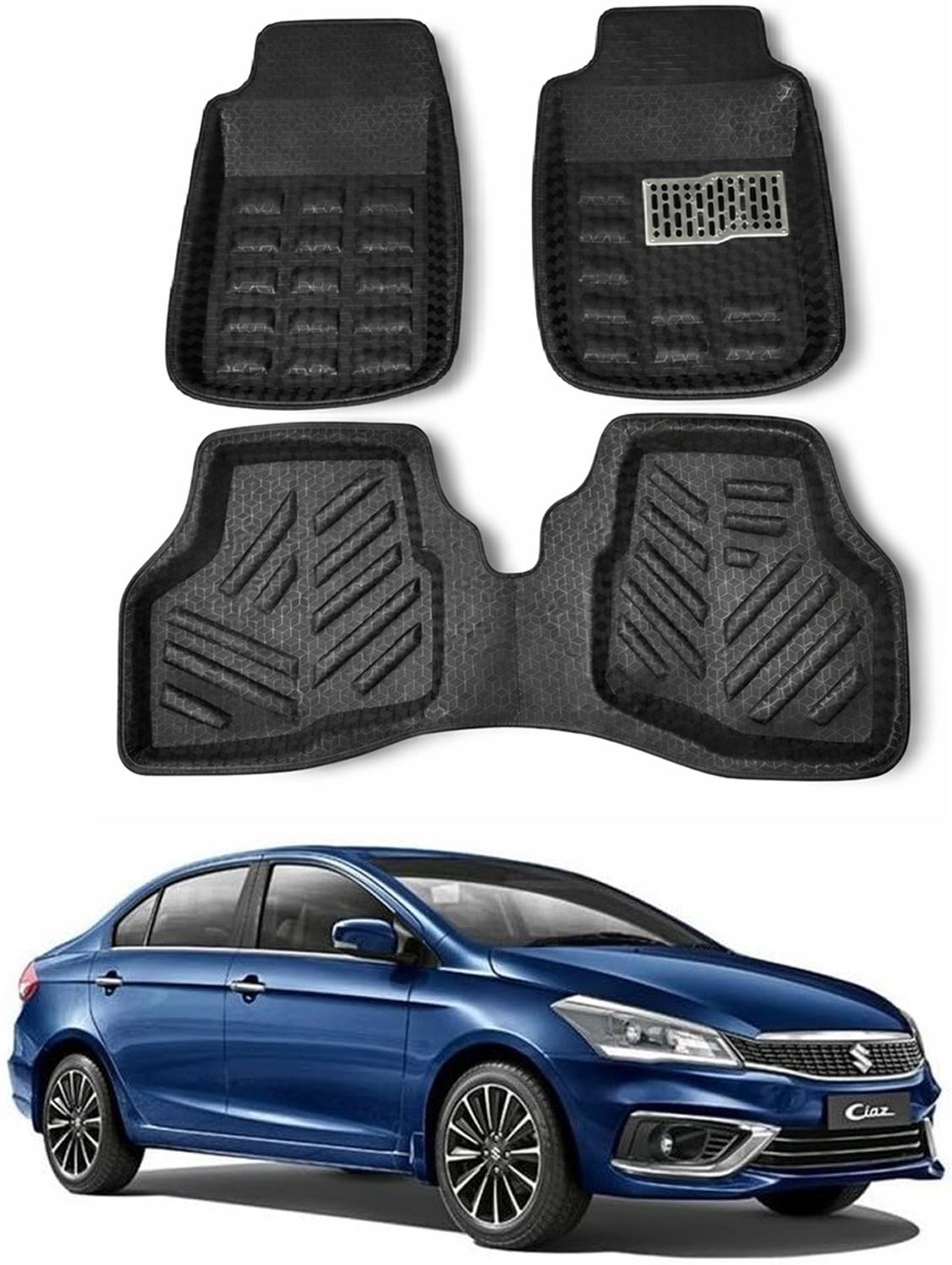 ARNEJA Polyutherine 3D Mat For  Maruti Suzuki Ciaz