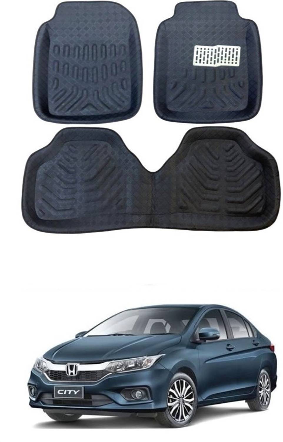 ARNEJA Polyutherine 3D Mat For  Honda City i-Vtec
