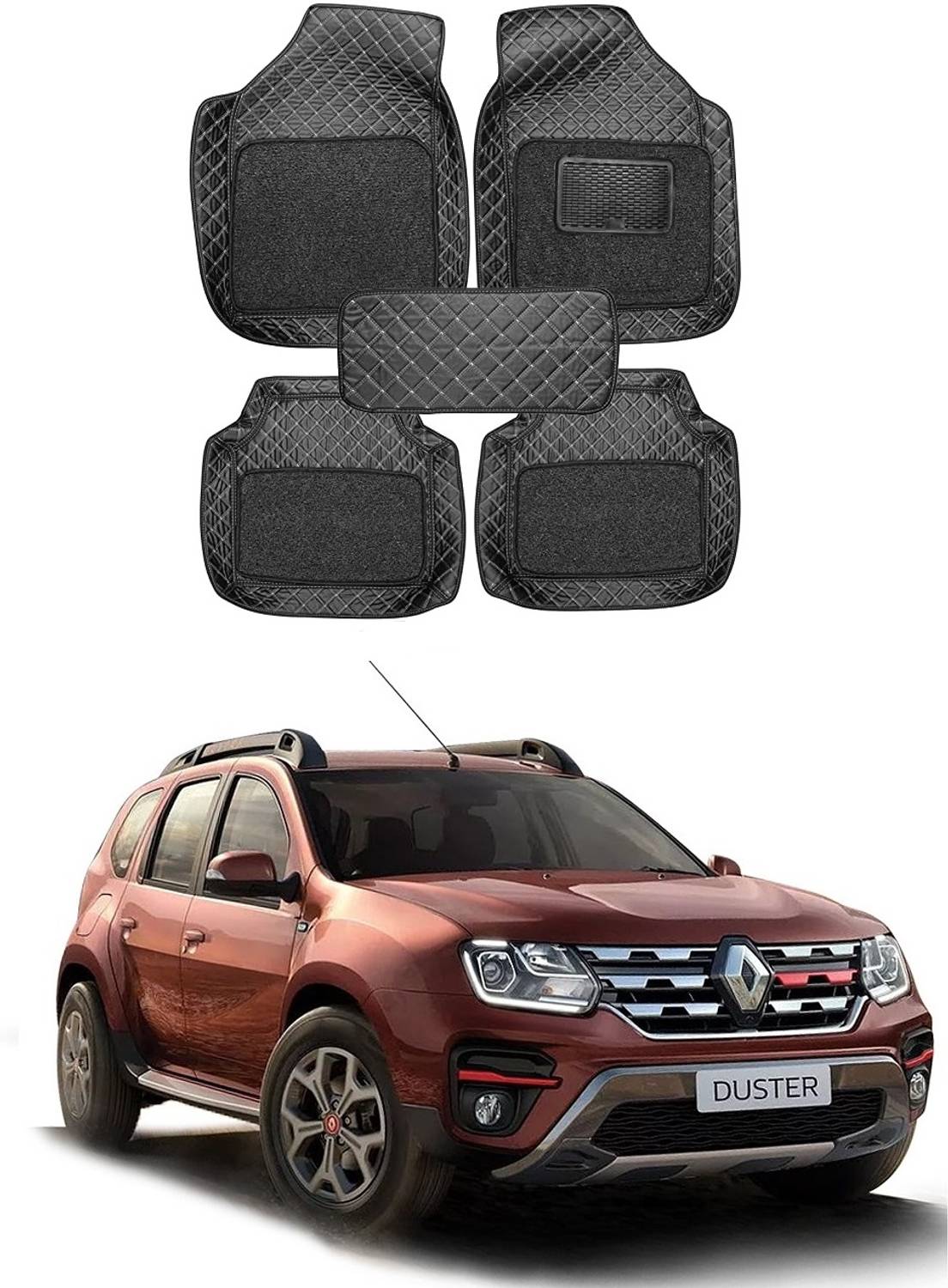 arneja trading company Leatherite 7D Mat For Renault Duster
