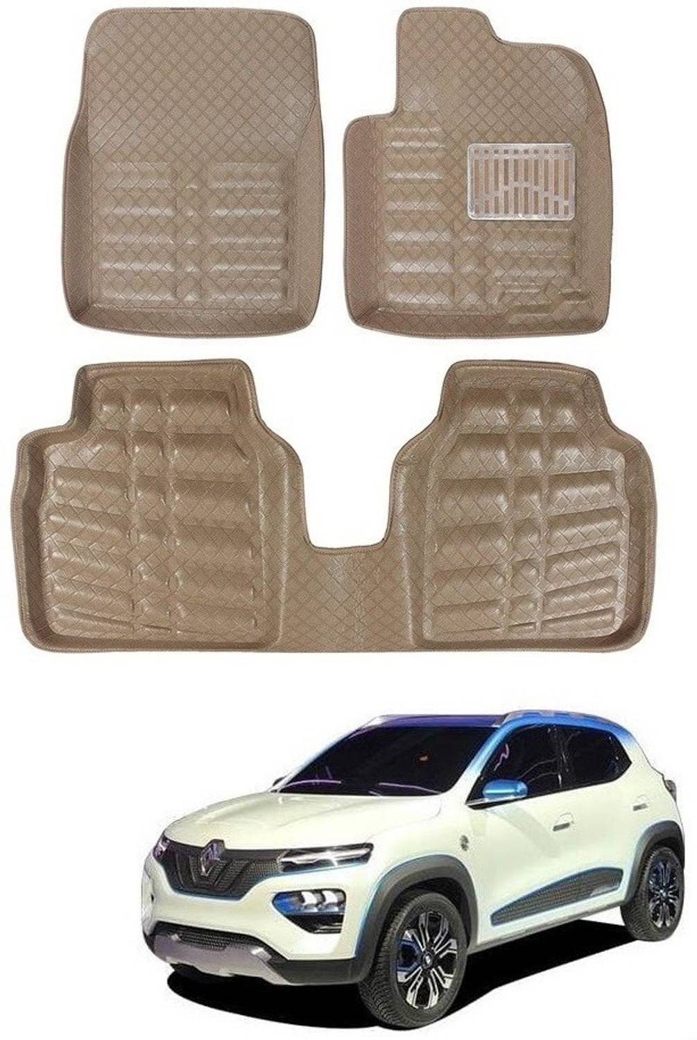 ARNEJA Polyutherine 3D Mat For Renault Kwid EV
