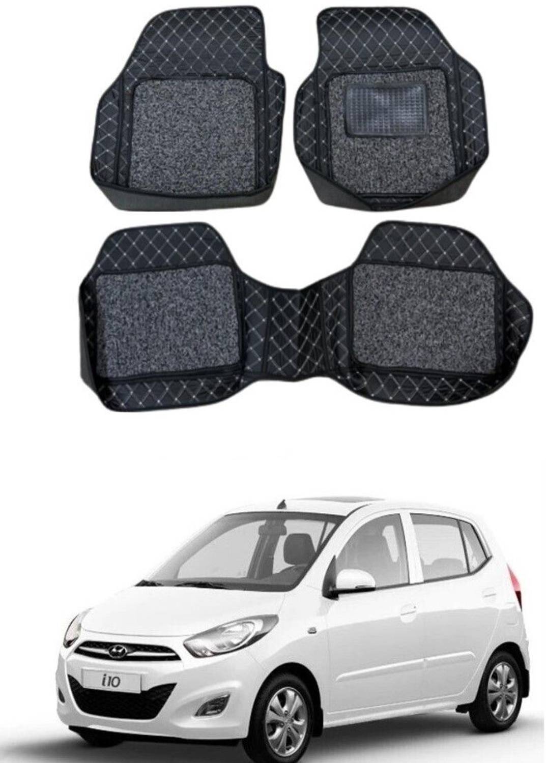 ARNEJA Leatherite 7D Mat For Hyundai i10