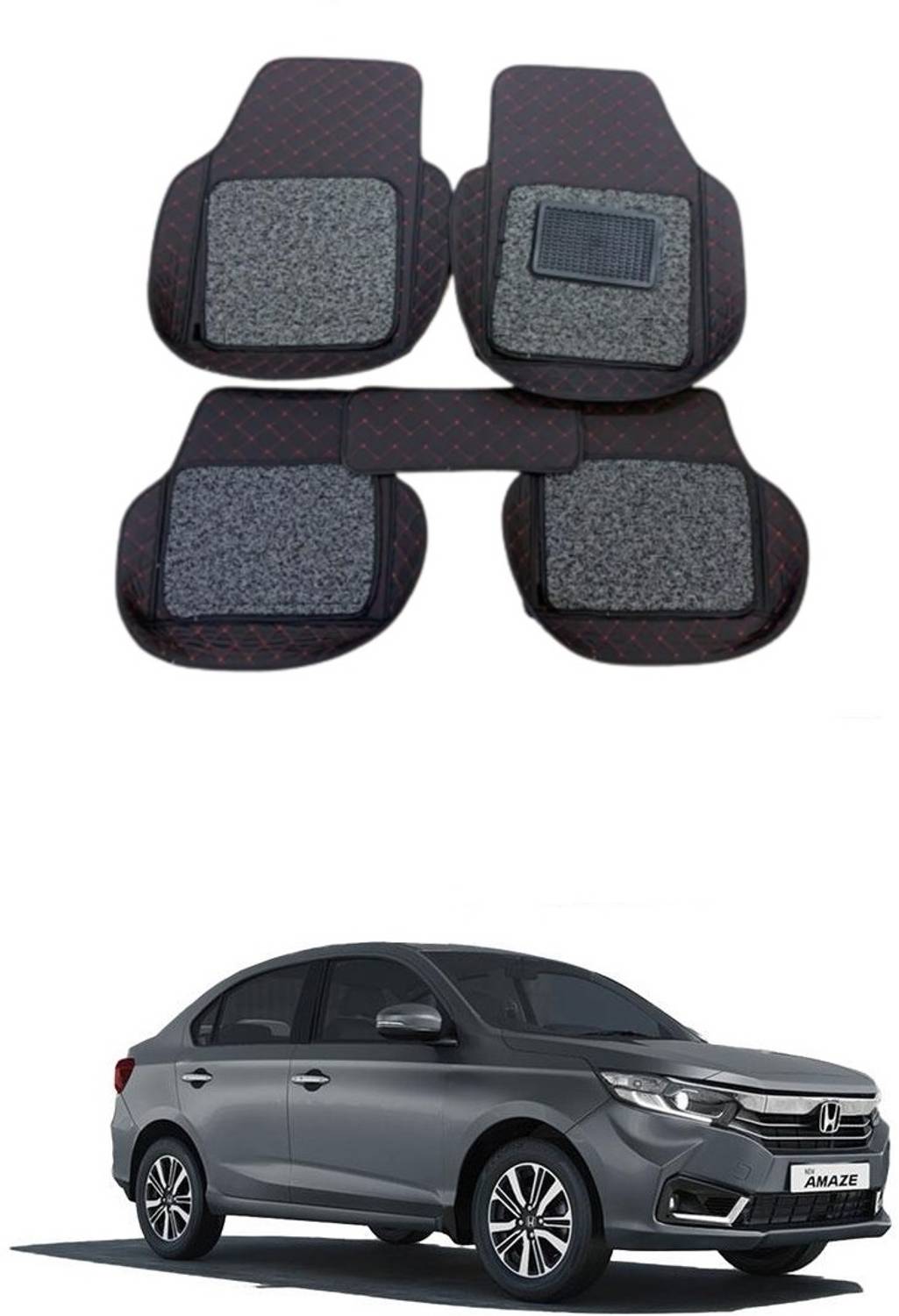 arneja trading company Leatherite 7D Mat For Honda Amaze