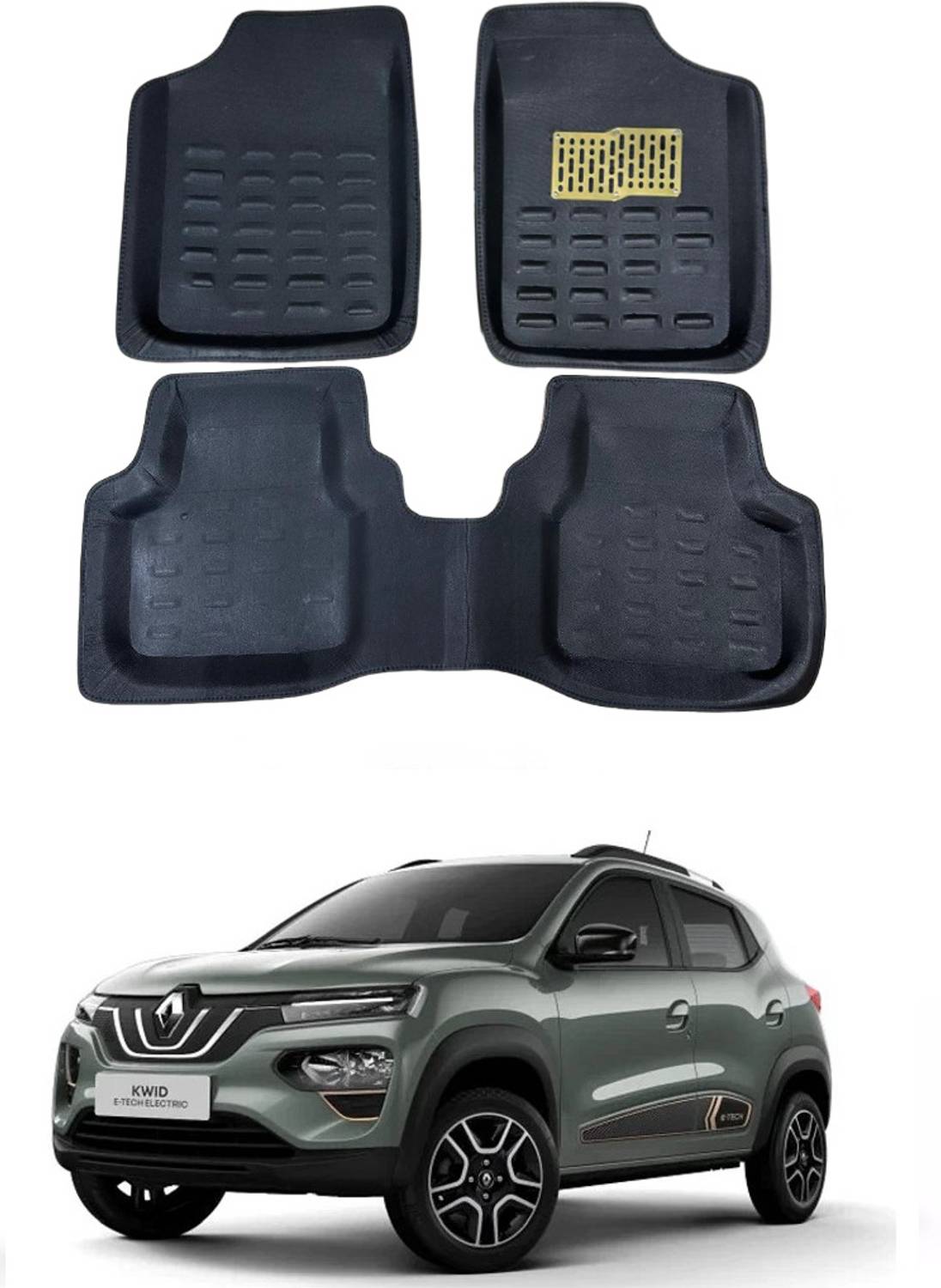 arneja trading company Polyutherine 3D Mat For  Renault Kwid EV