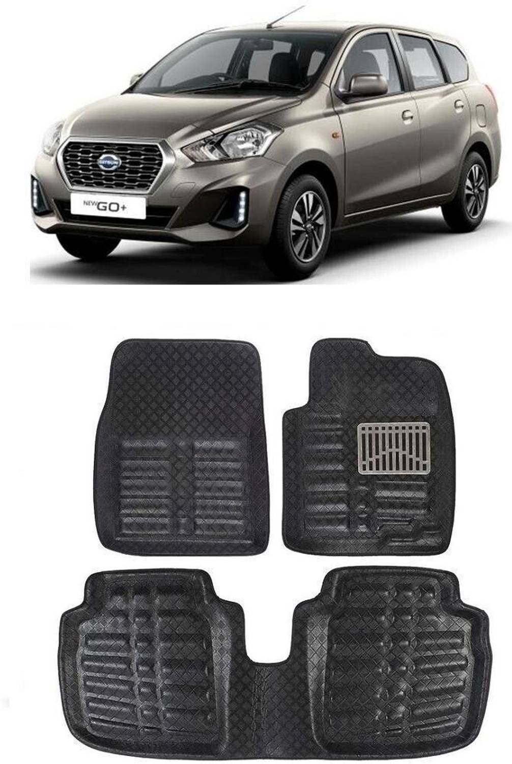 arneja trading company Polyutherine 3D Mat For  Datsun Go+
