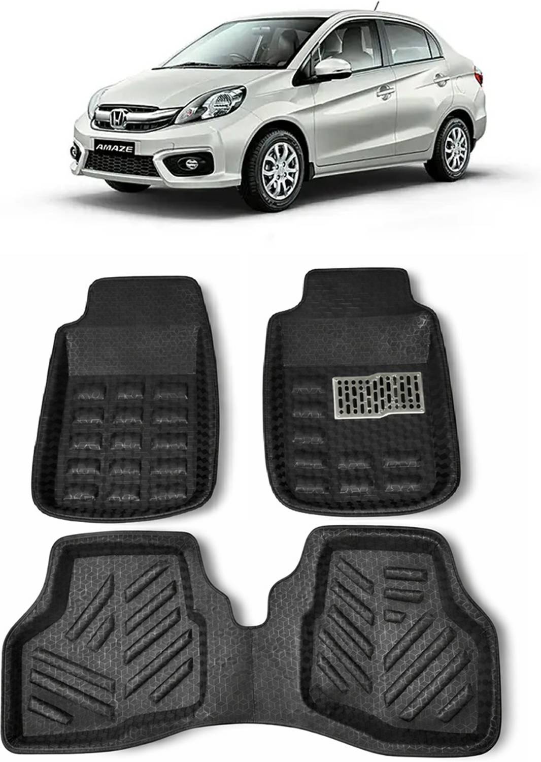 ARNEJA Polyutherine 3D Mat For Honda Amaze