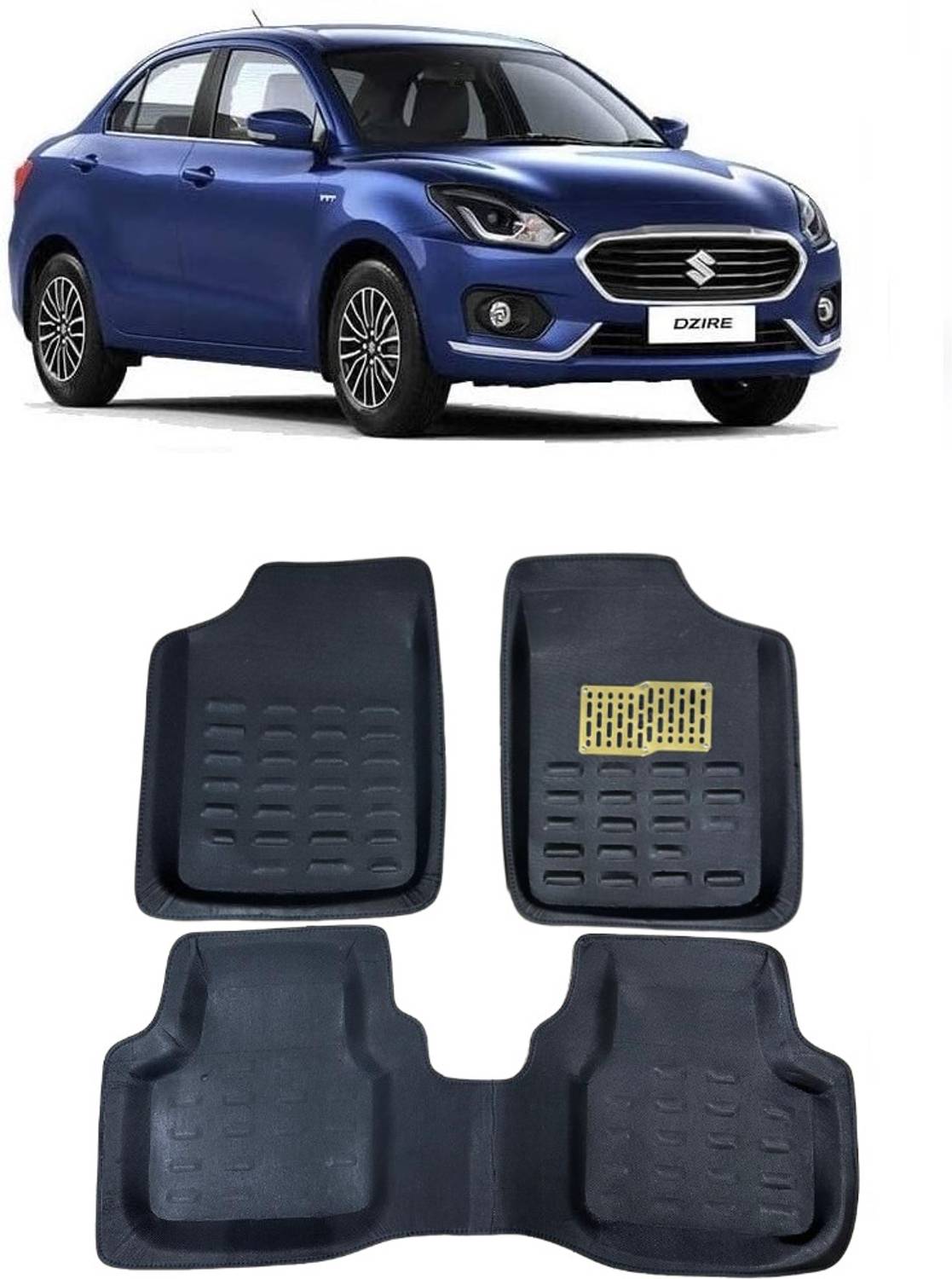 arneja trading company Polyutherine 3D Mat For Maruti Suzuki New Dzire