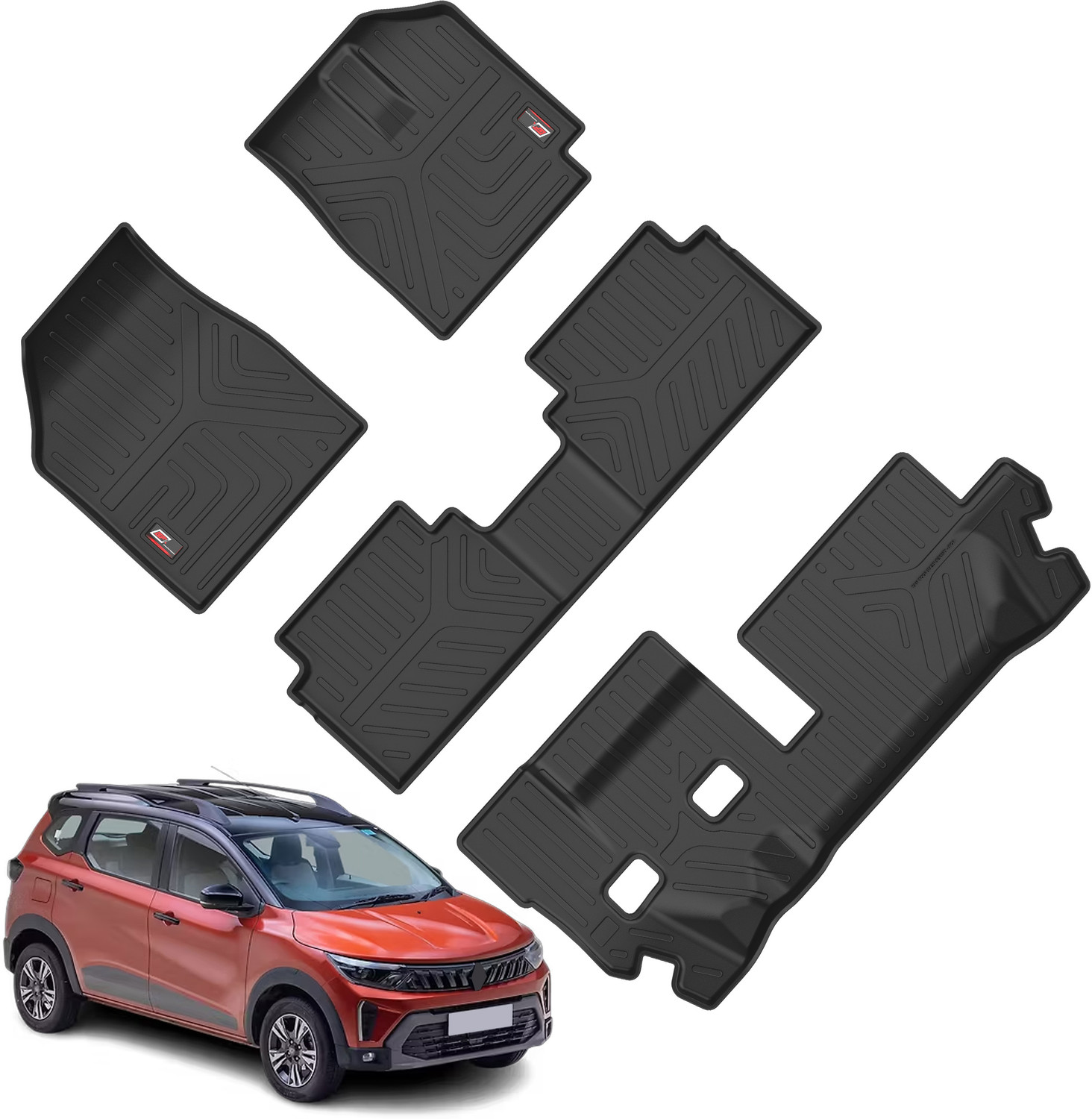 Image of GFX Polyester 3D Mat For Renault Triber