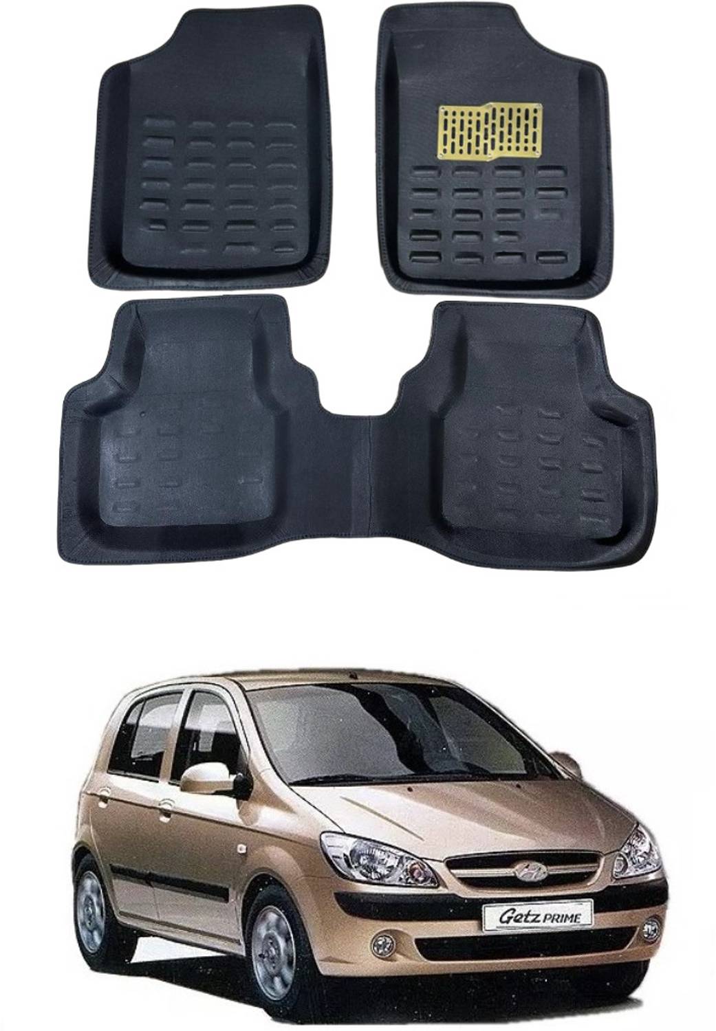 arneja trading company Polyutherine 3D Mat For Hyundai Getz Prime