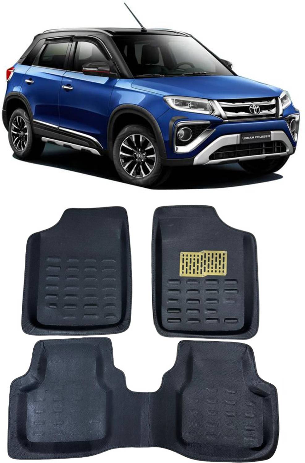 ARNEJA Polyutherine 3D Mat For  Toyota Urban Cruiser