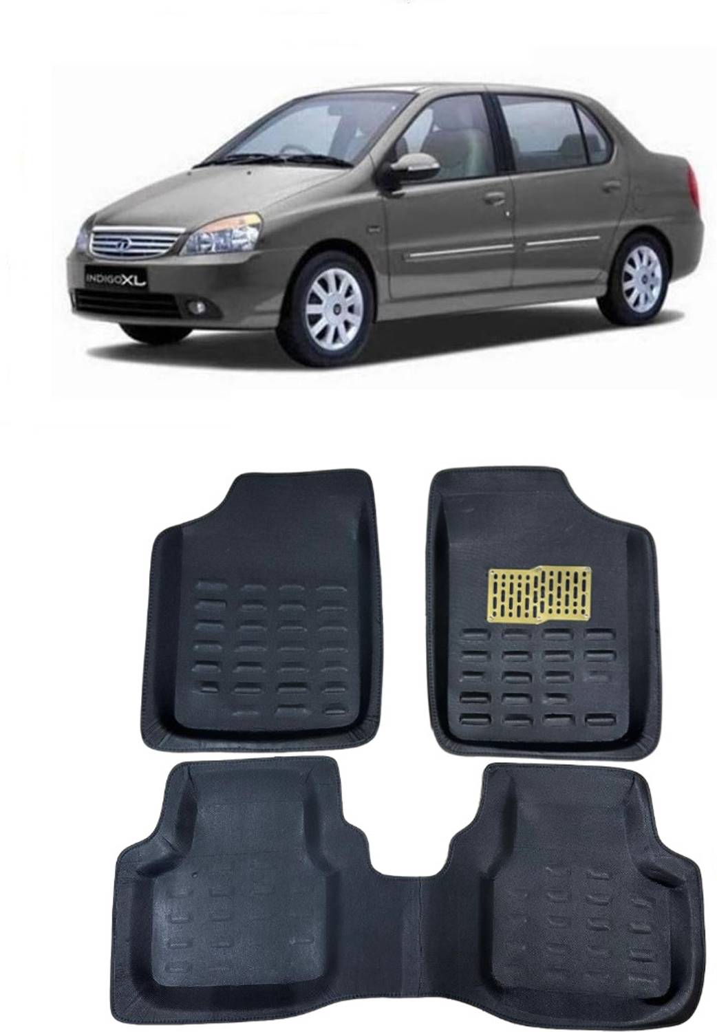 Arnejaa Polyutherine 3D Mat For Tata Indigo XL