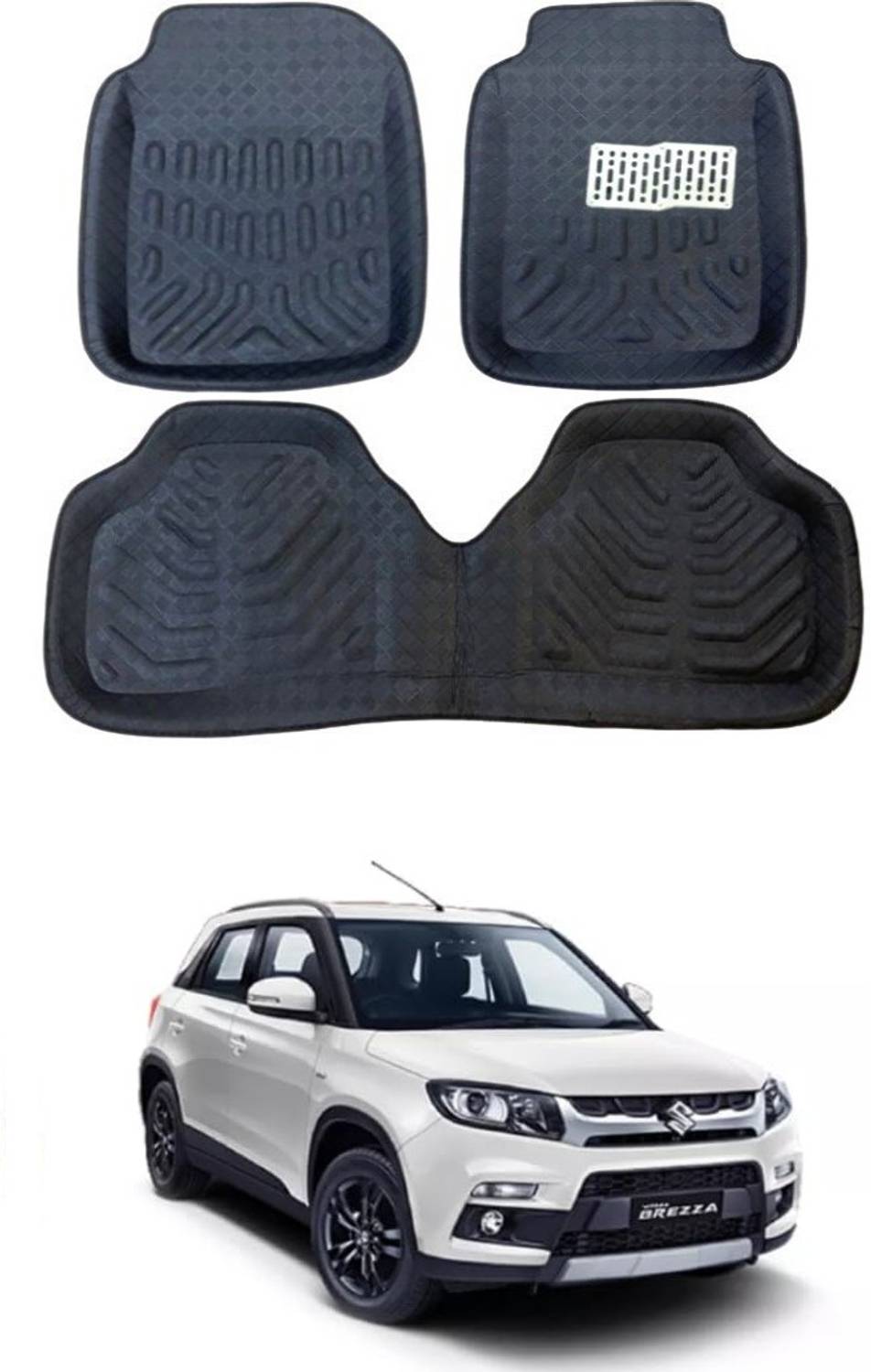 arneja trading company Polyutherine 3D Mat For Maruti Suzuki Vitara Brezza