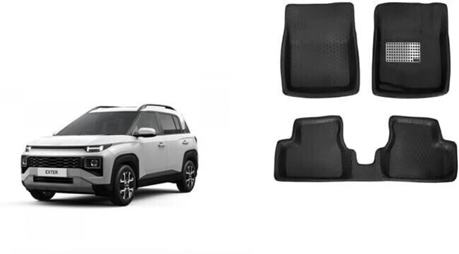 Autorepute Leather 5D Mat For Hyundai Exter